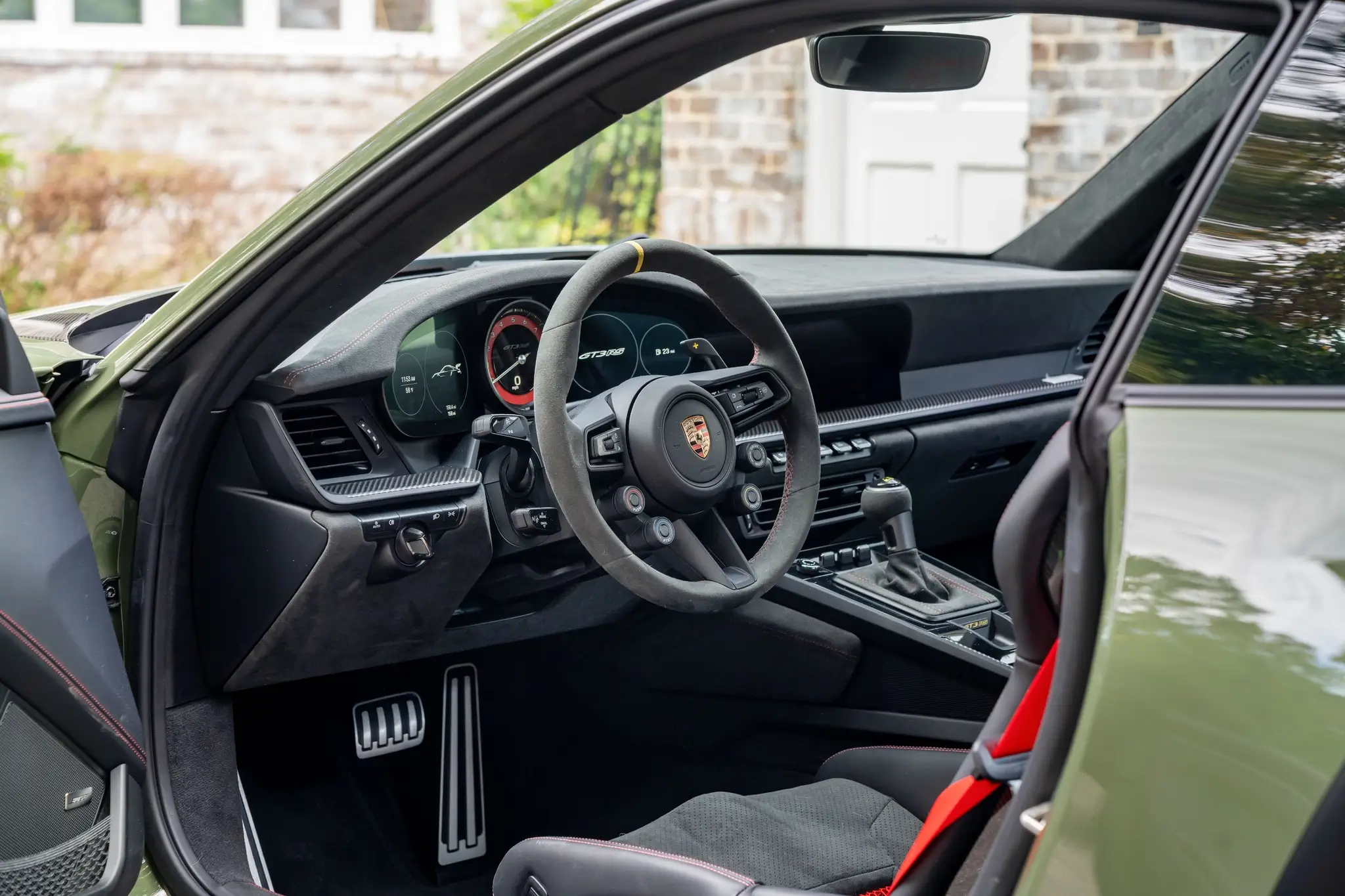 Load larger image of PTS Nato Olive 2025 Porsche 992 GT3 RS Weissach - Stuttcars Classified