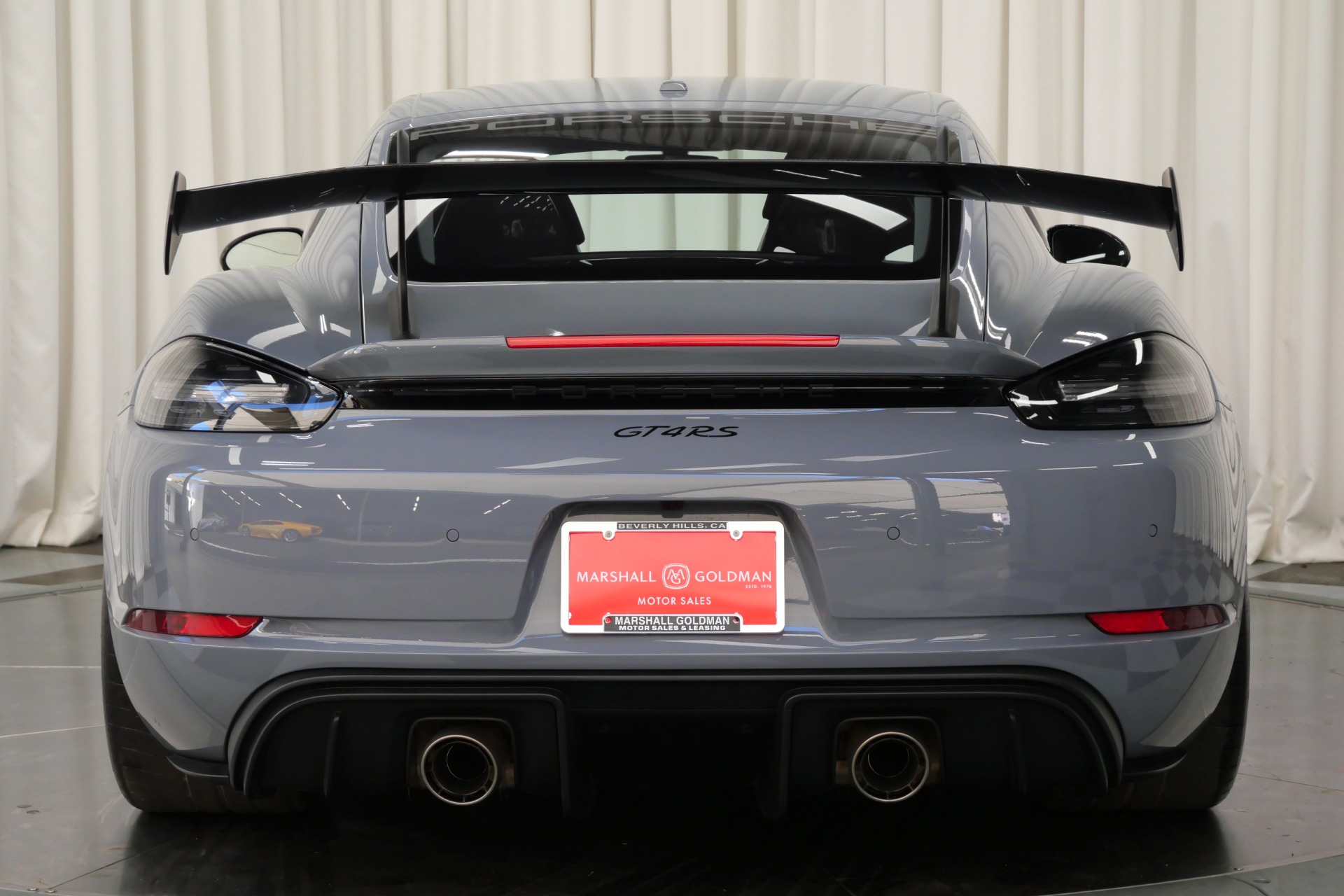 Load larger image of 2023 Porsche 718 Cayman GT4 RS Weissach - Stuttcars Classified