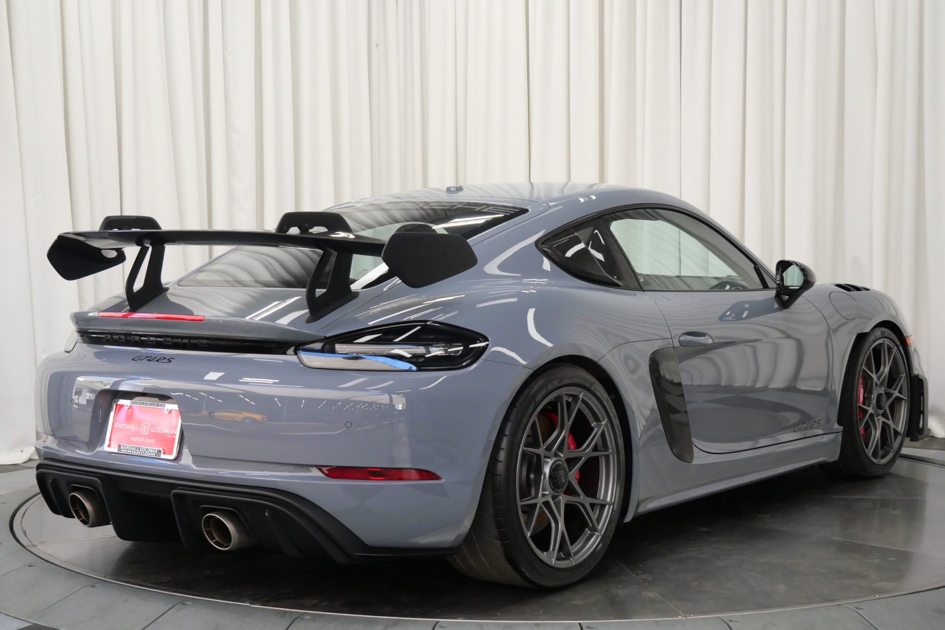 Load larger image of 2023 Porsche 718 Cayman GT4 RS Weissach - Stuttcars Classified
