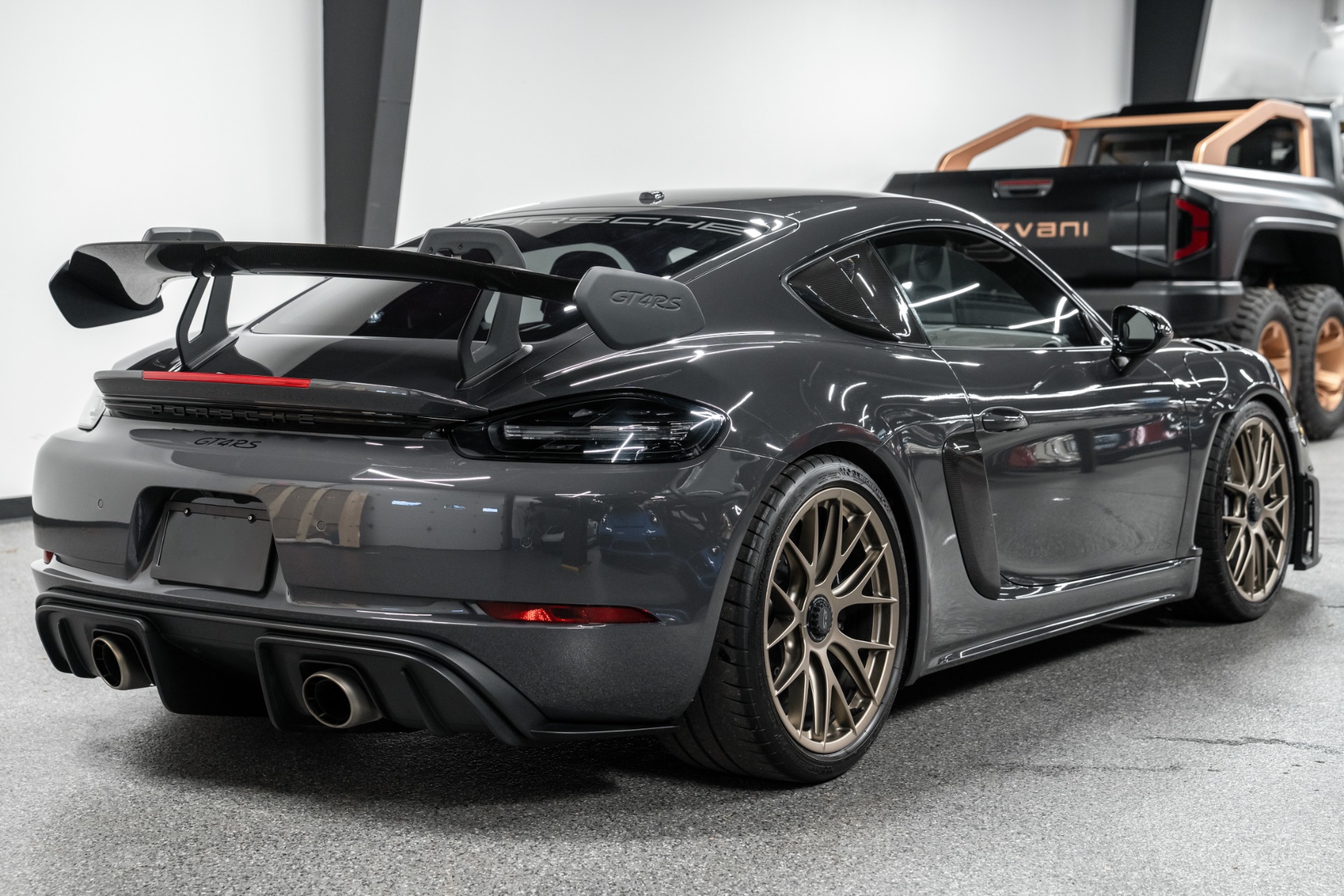 Load larger image of 2023 Porsche 718 Cayman GT4 RS Weissach Paint to Sample - Stuttcars Classified
