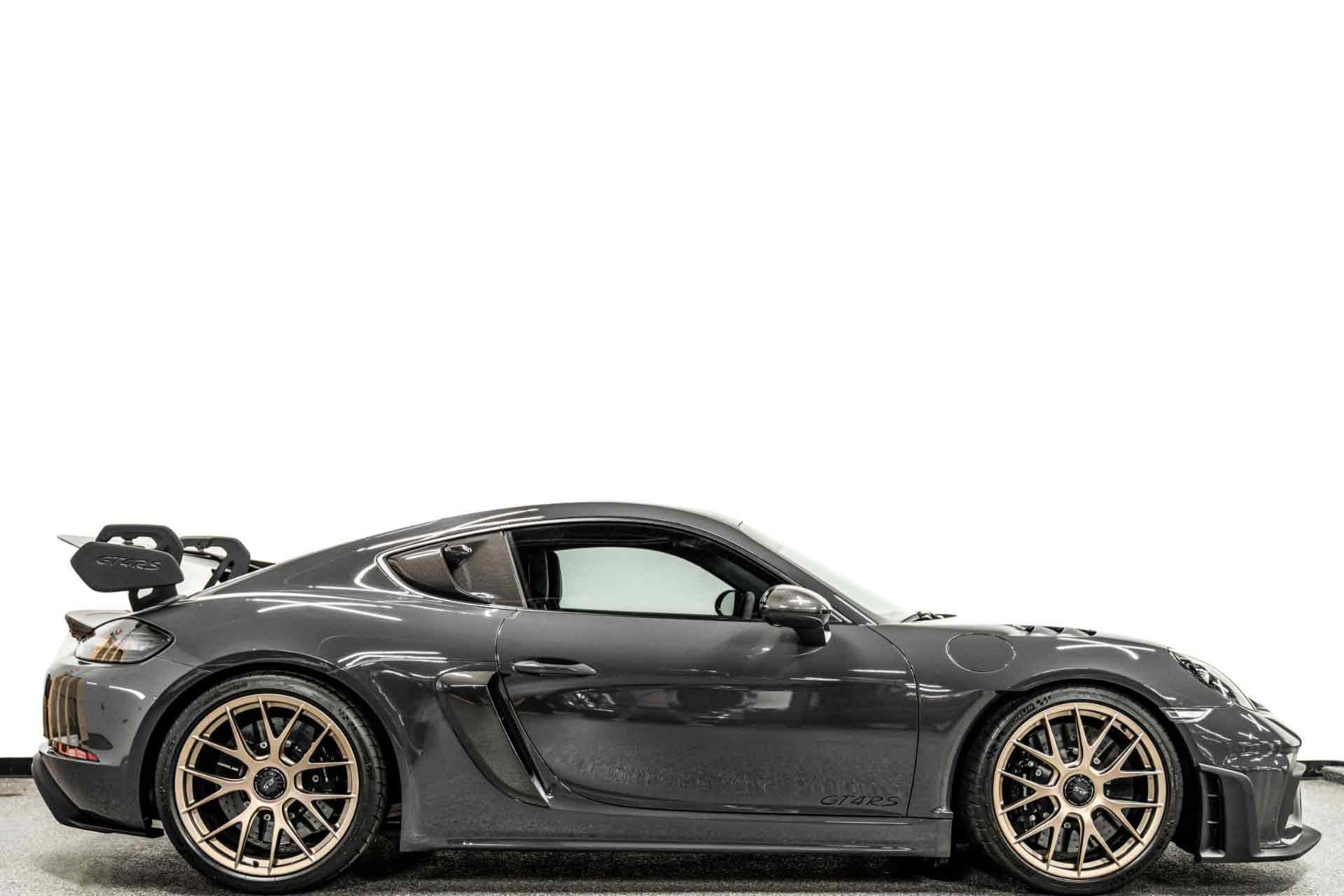 Load larger image of 2023 Porsche 718 Cayman GT4 RS Weissach Paint to Sample - Stuttcars Classified