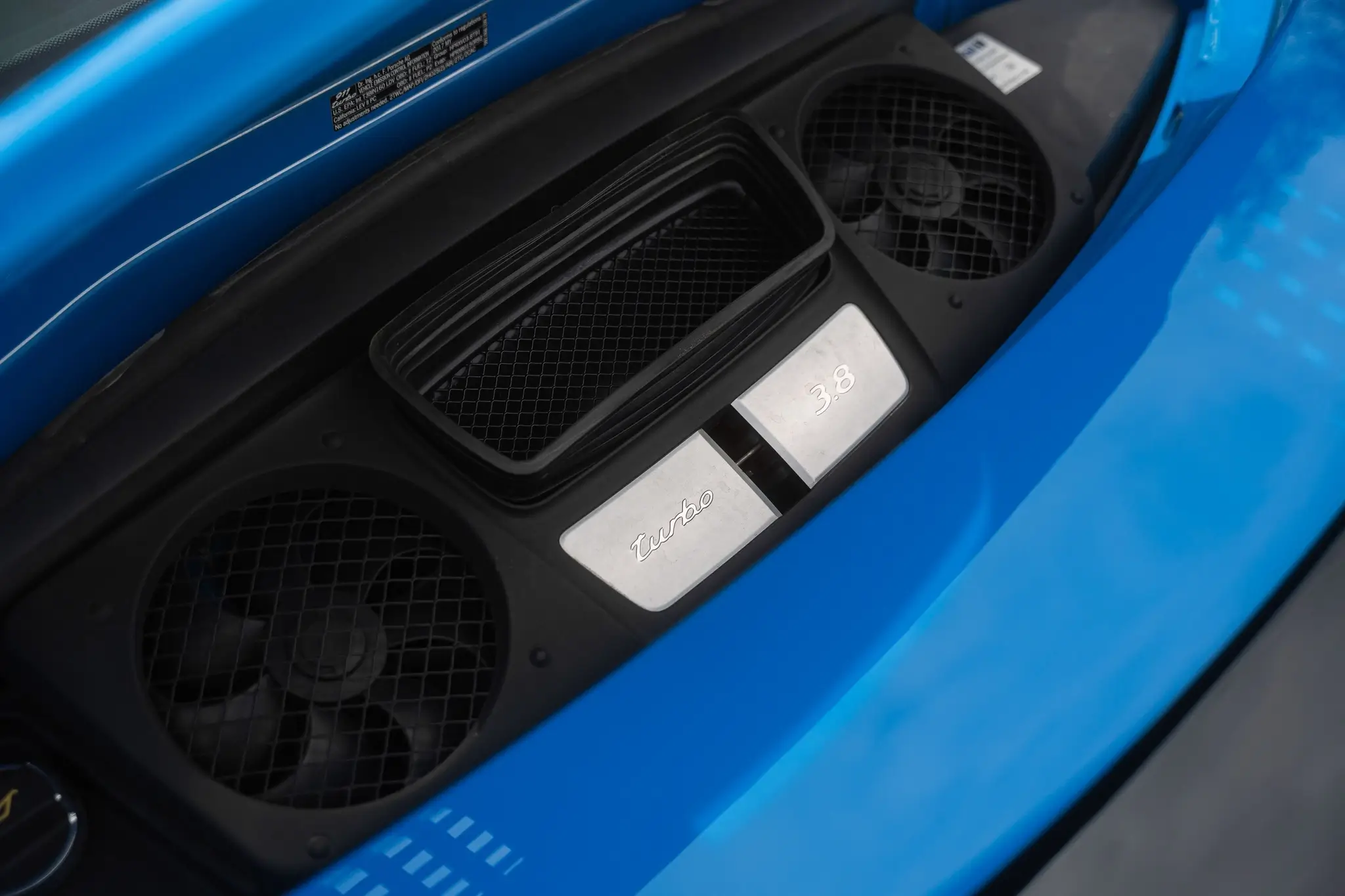 Load larger image of PTS Voodoo Blue 2017 Porsche 991.2 Turbo Coupe Modified - Stuttcars Classified