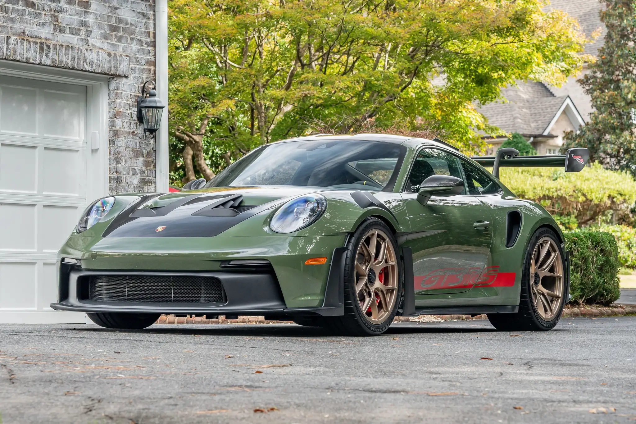 Load larger image of PTS Nato Olive 2025 Porsche 992 GT3 RS Weissach - Stuttcars Classified