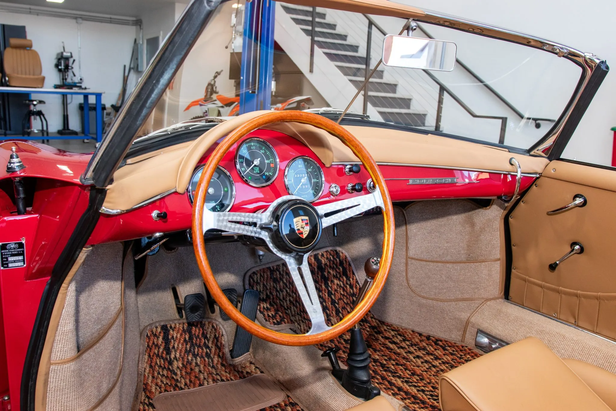 Load larger image of Willhoit 2.2L-Powered 1961 Porsche 356B Roadster - Stuttcars Classified