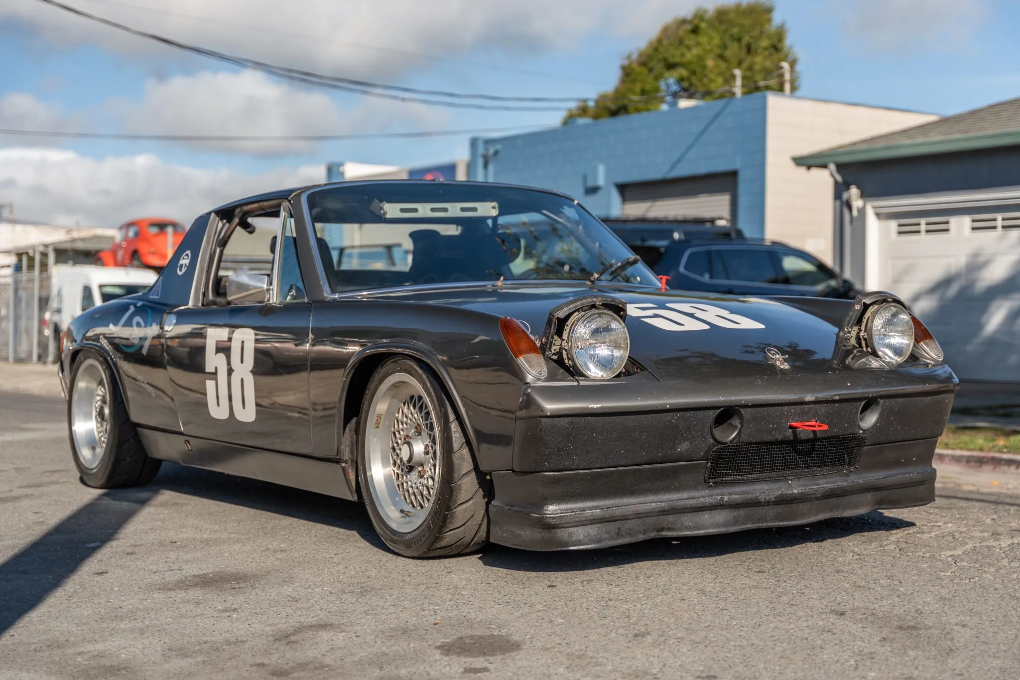 Load larger image of 2.7L-Powered 1970 Porsche 914 5-Speed Race Car - Stuttcars Classified