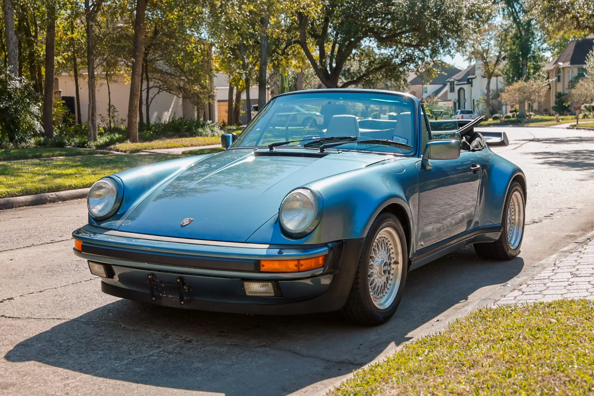 Load larger image of 1989 Porsche 911 Turbo Cabriolet - Stuttcars Classified