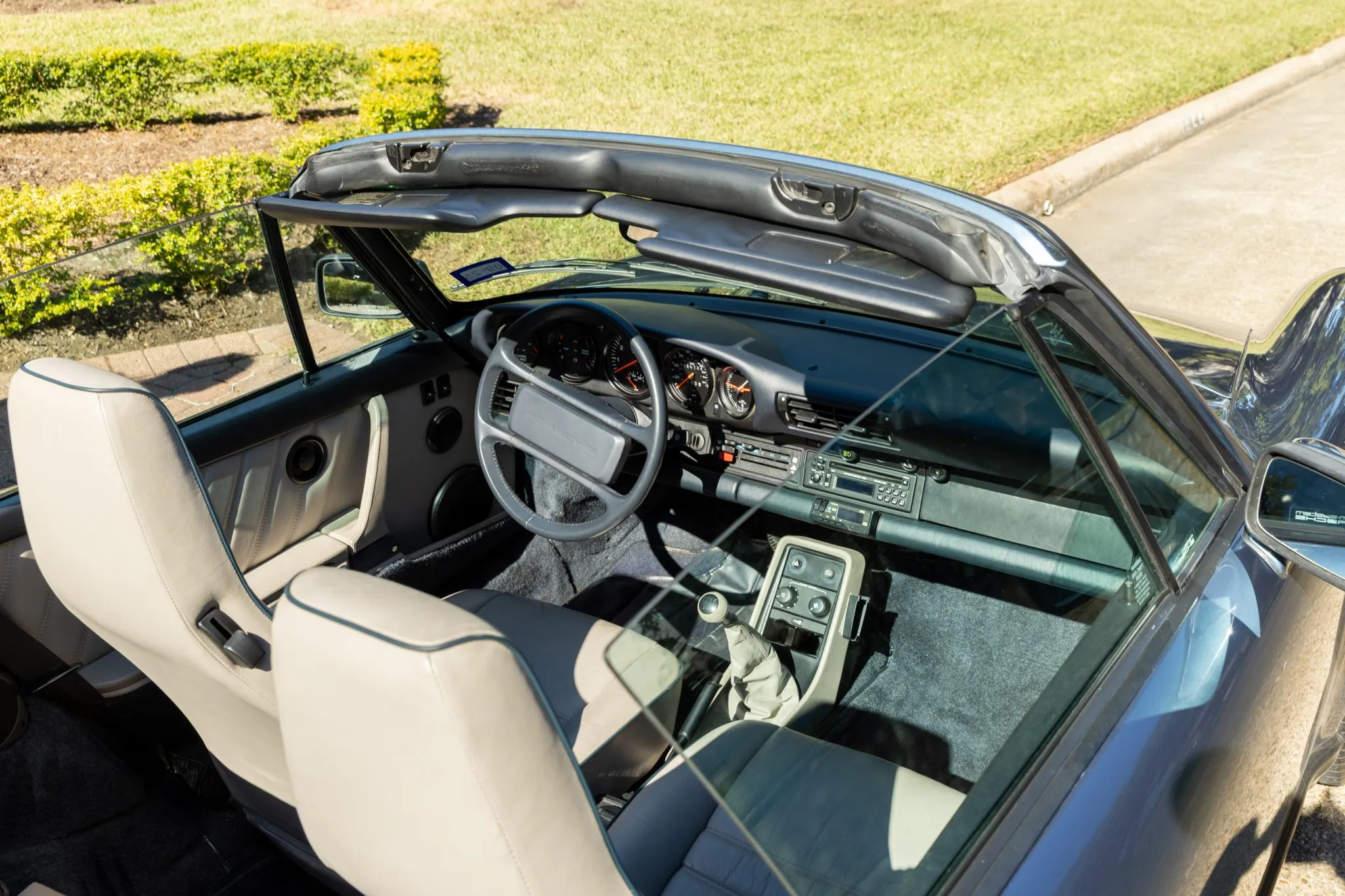 Load larger image of 1989 Porsche 911 Turbo Cabriolet - Stuttcars Classified