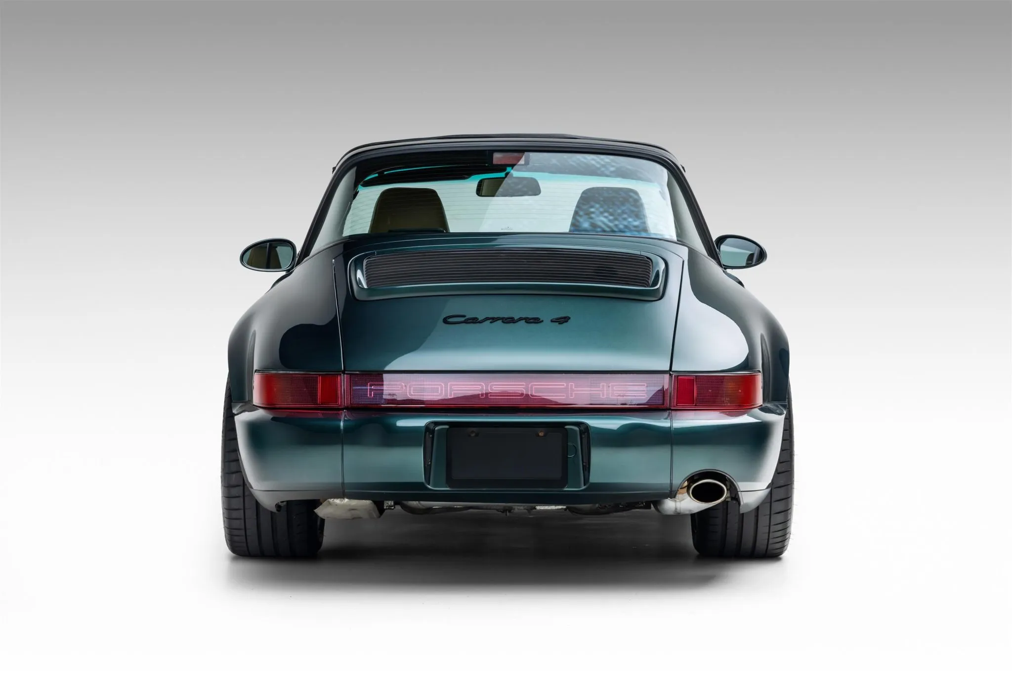 Load larger image of Moss Green Metallic 1991 Porsche 911 Carrera 4 Targa - Stuttcars Classified