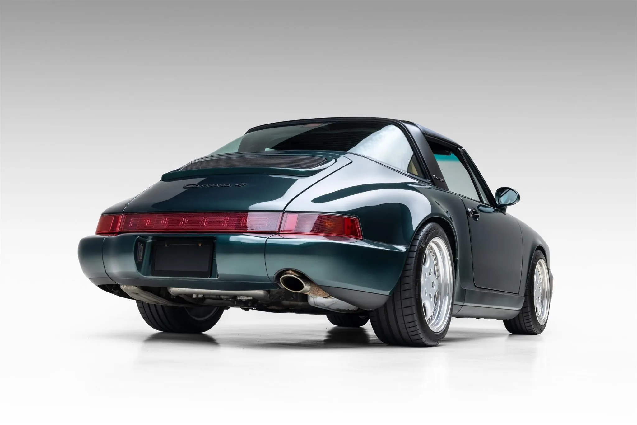 Load larger image of Moss Green Metallic 1991 Porsche 911 Carrera 4 Targa - Stuttcars Classified