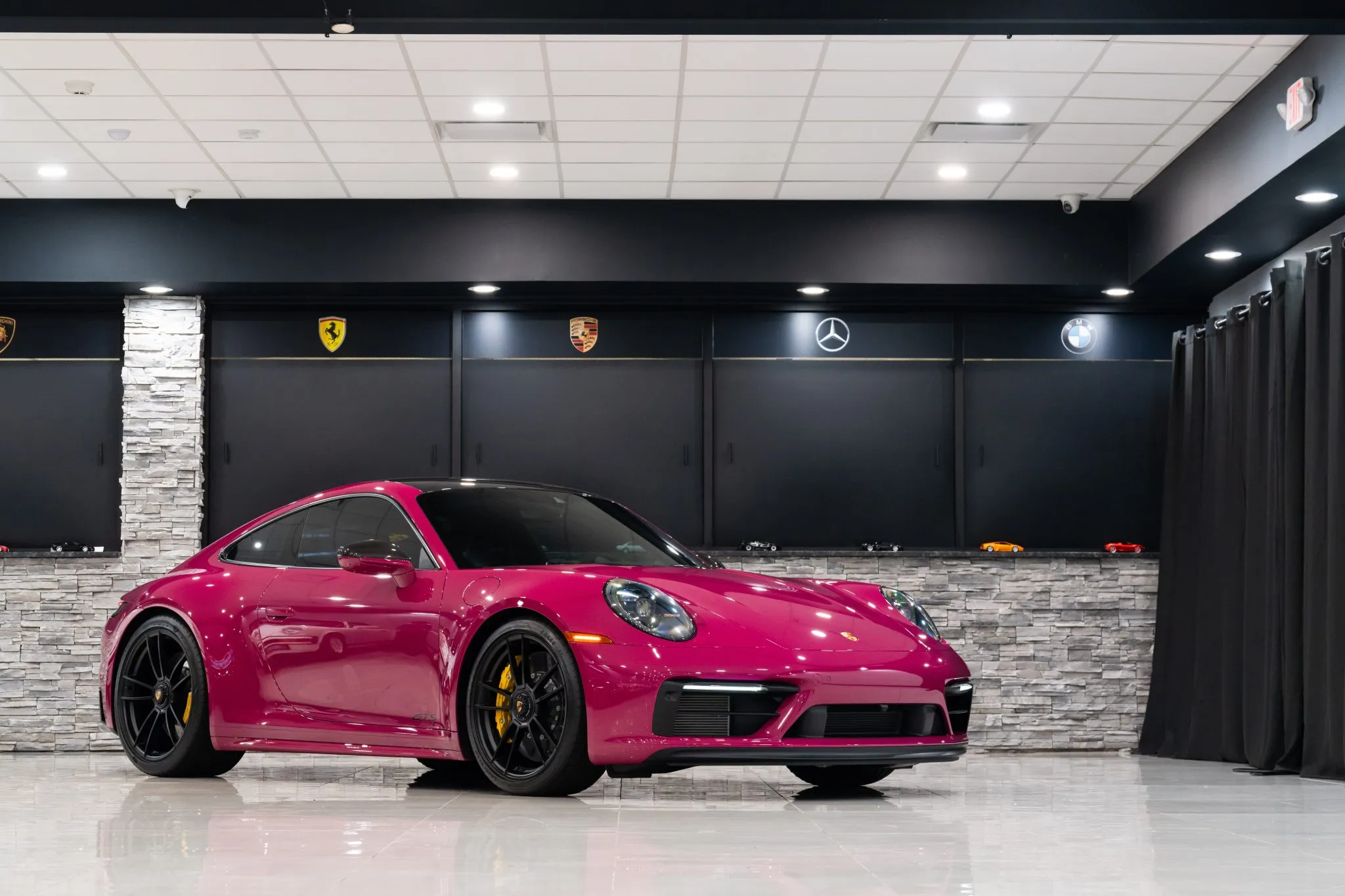 Load larger image of Ruby Star 2022 Porsche 911 Carrera GTS Coupe Lightweight - Stuttcars Classified