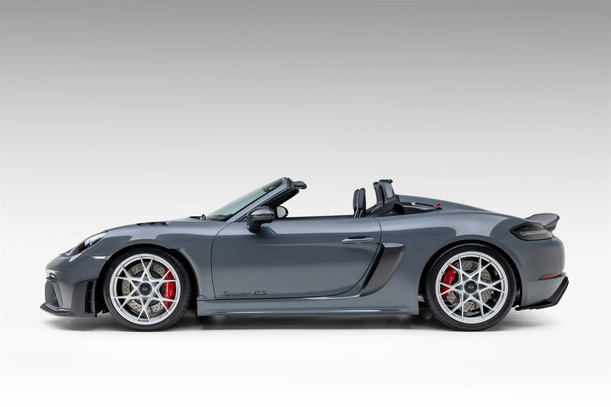 Load larger image of Grigio Telesto Metallic 2024 Porsche 718 Spyder RS Weissach - Stuttcars Classified