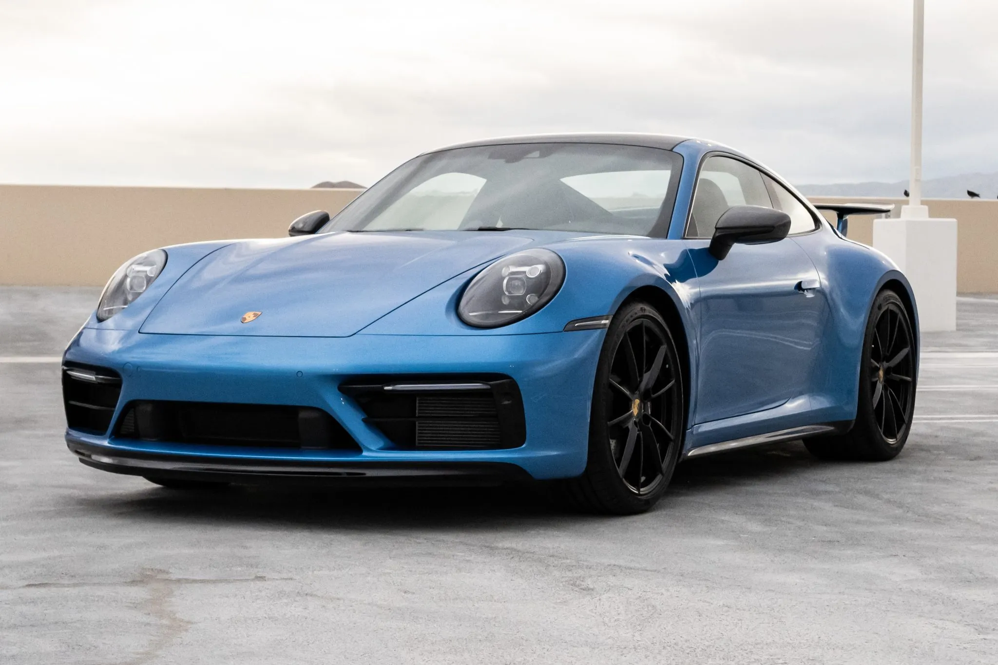 Load larger image of South Sea Blue Metallic 2024 Porsche 911 Carrera T Coupe - Stuttcars Classified