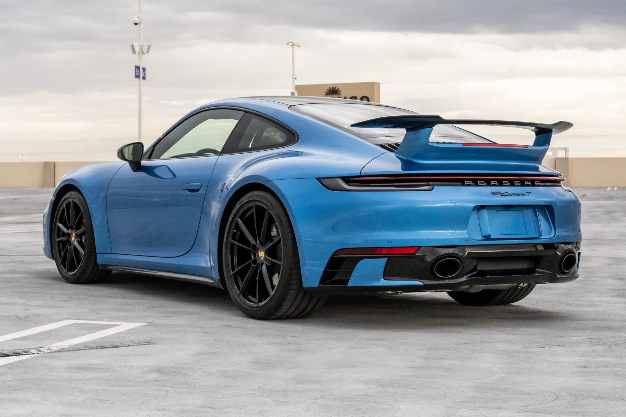 Load larger image of South Sea Blue Metallic 2024 Porsche 911 Carrera T Coupe - Stuttcars Classified