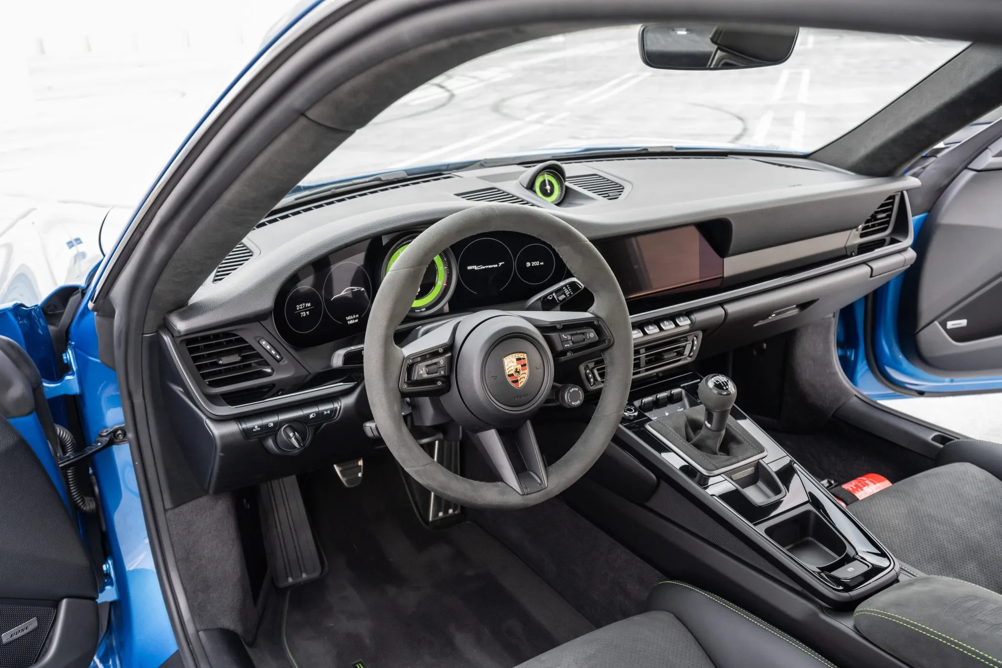 Load larger image of South Sea Blue Metallic 2024 Porsche 911 Carrera T Coupe - Stuttcars Classified