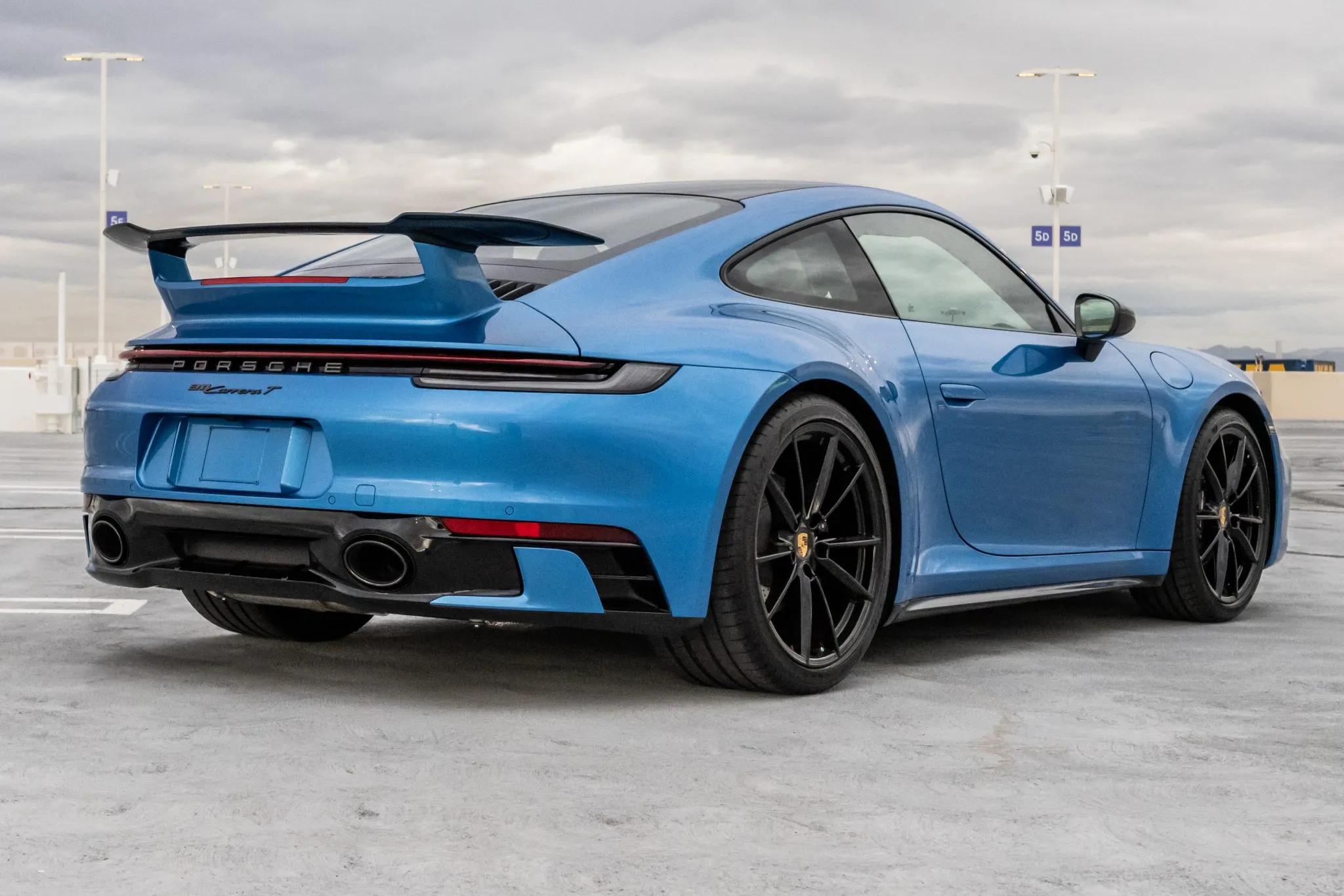 Load larger image of South Sea Blue Metallic 2024 Porsche 911 Carrera T Coupe - Stuttcars Classified