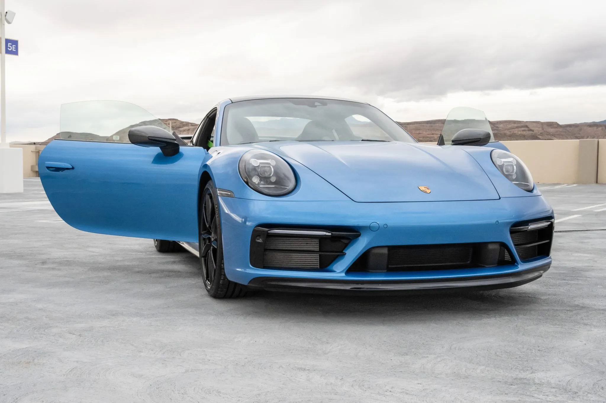 Load larger image of South Sea Blue Metallic 2024 Porsche 911 Carrera T Coupe - Stuttcars Classified