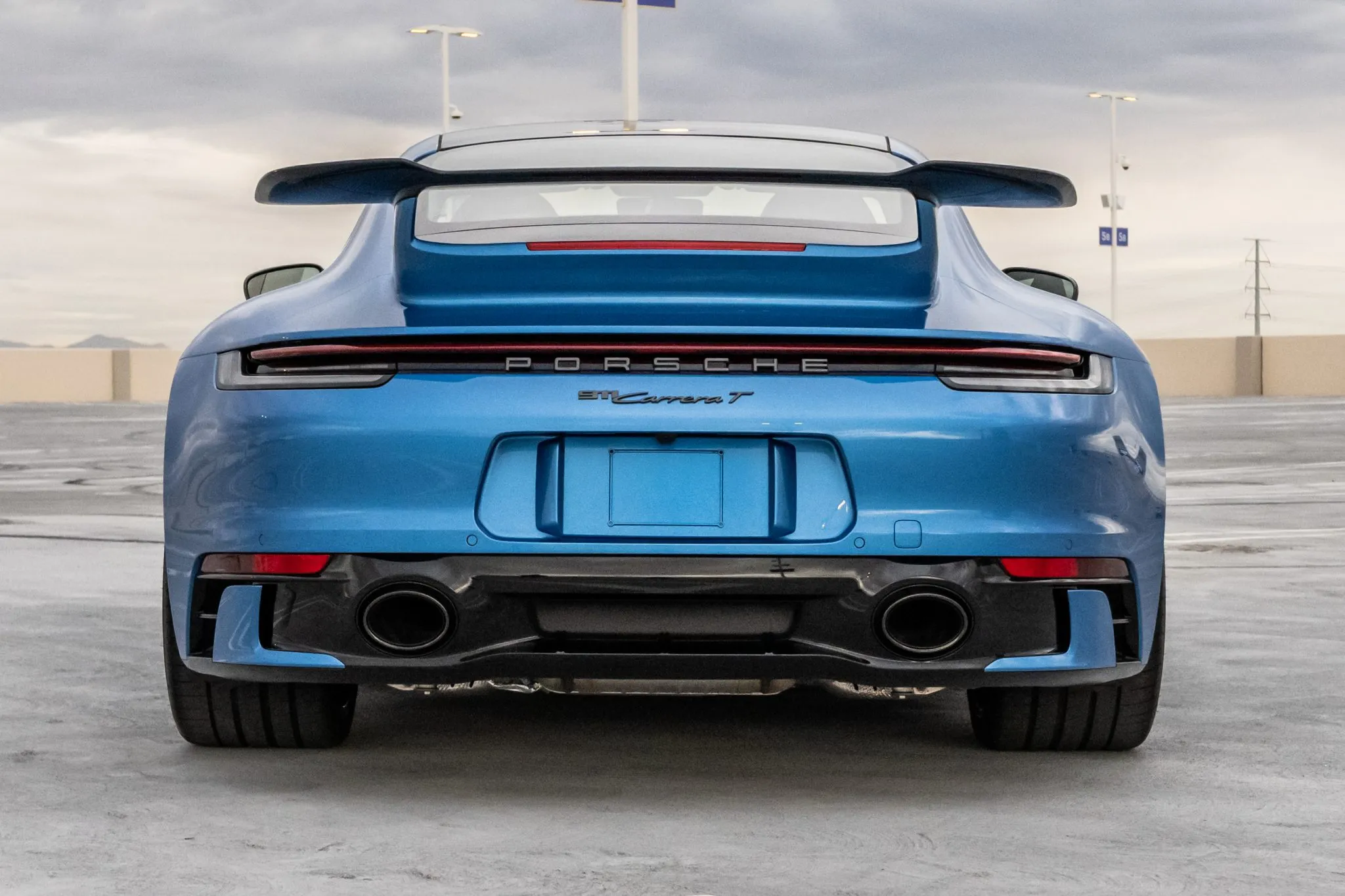 Load larger image of South Sea Blue Metallic 2024 Porsche 911 Carrera T Coupe - Stuttcars Classified