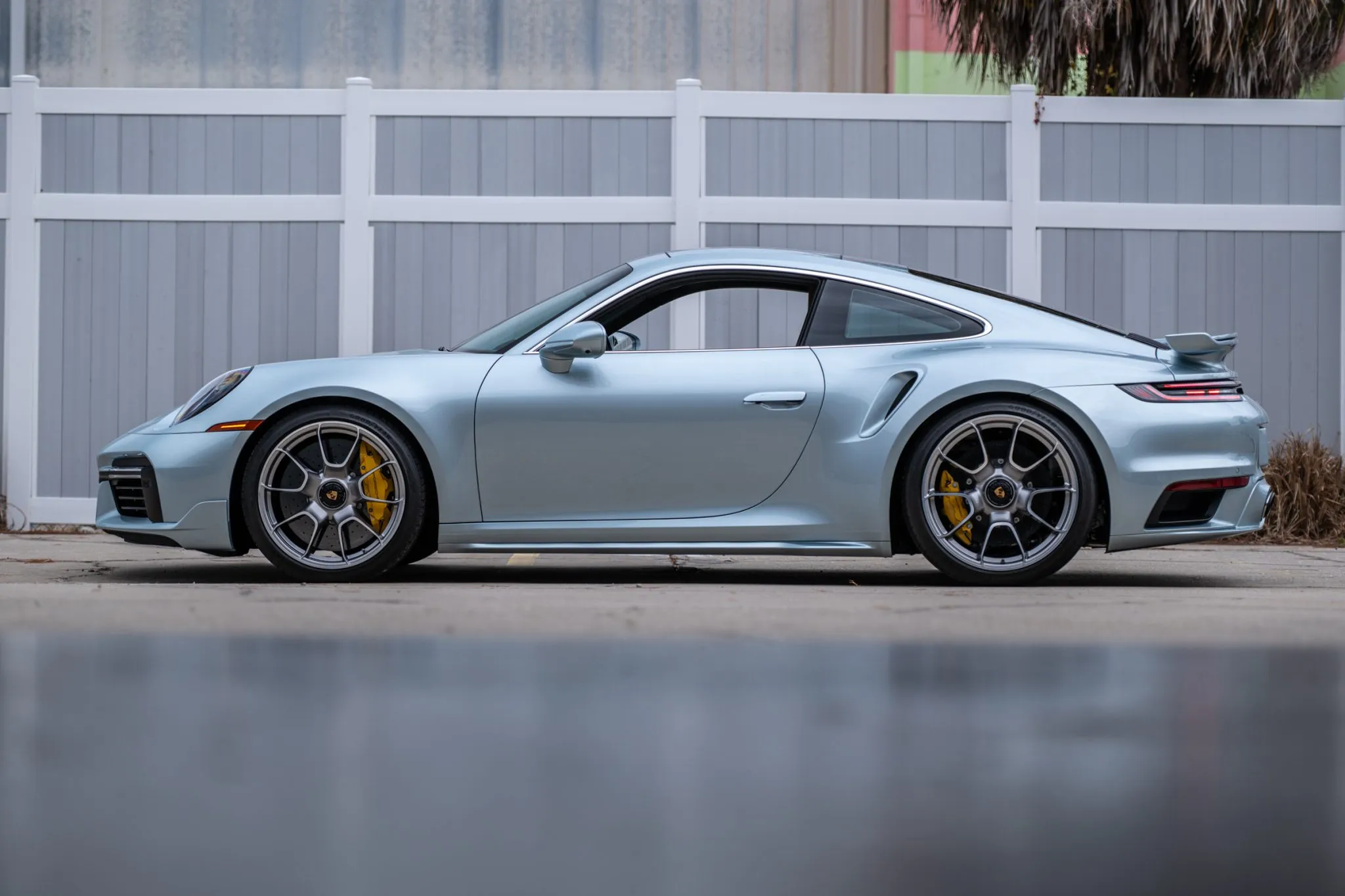 Load larger image of Azzuro Thetys Metallic 2024 Porsche 911 Turbo S Coupe - Stuttcars Classified