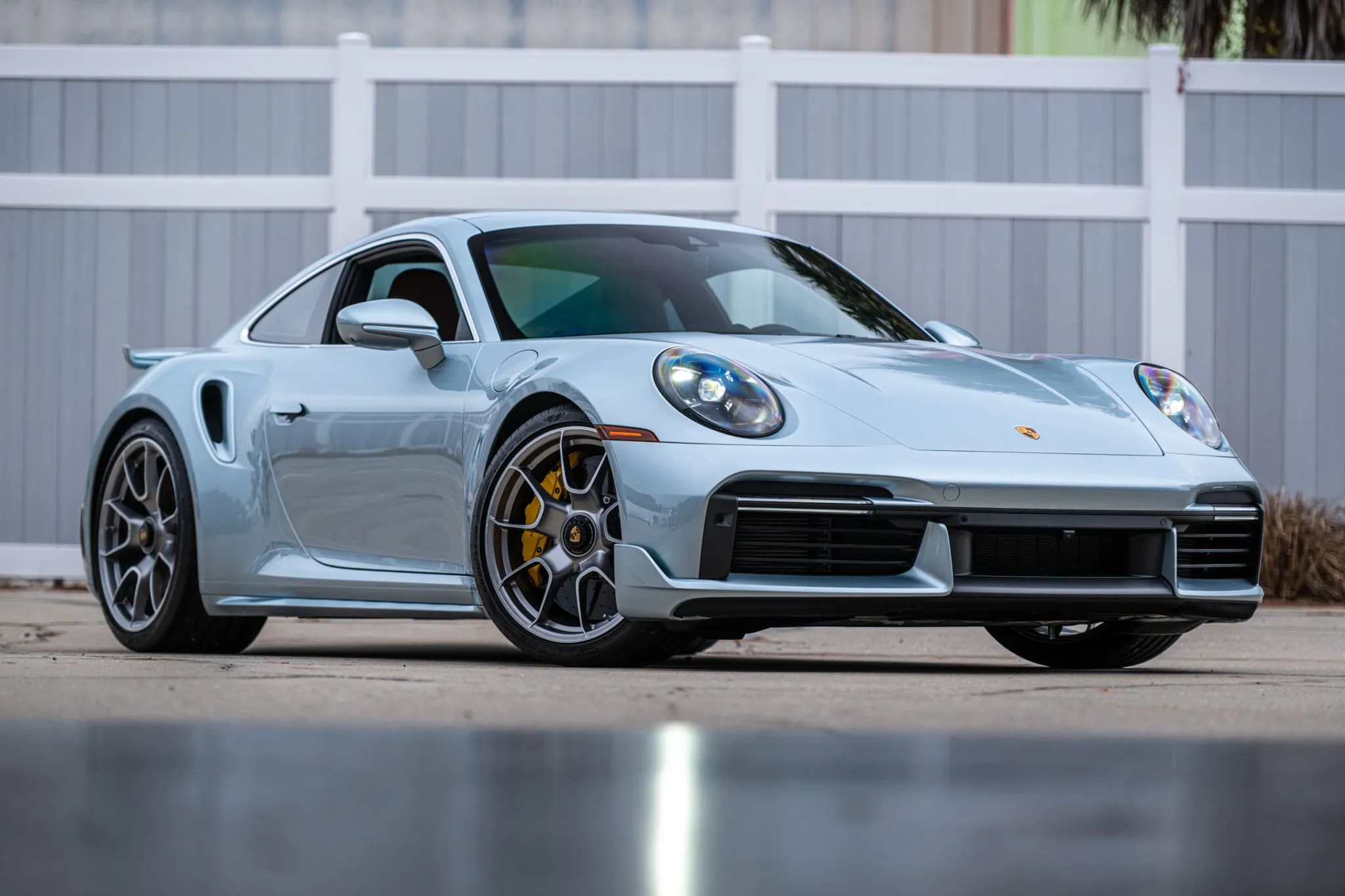 Load larger image of Azzuro Thetys Metallic 2024 Porsche 911 Turbo S Coupe - Stuttcars Classified