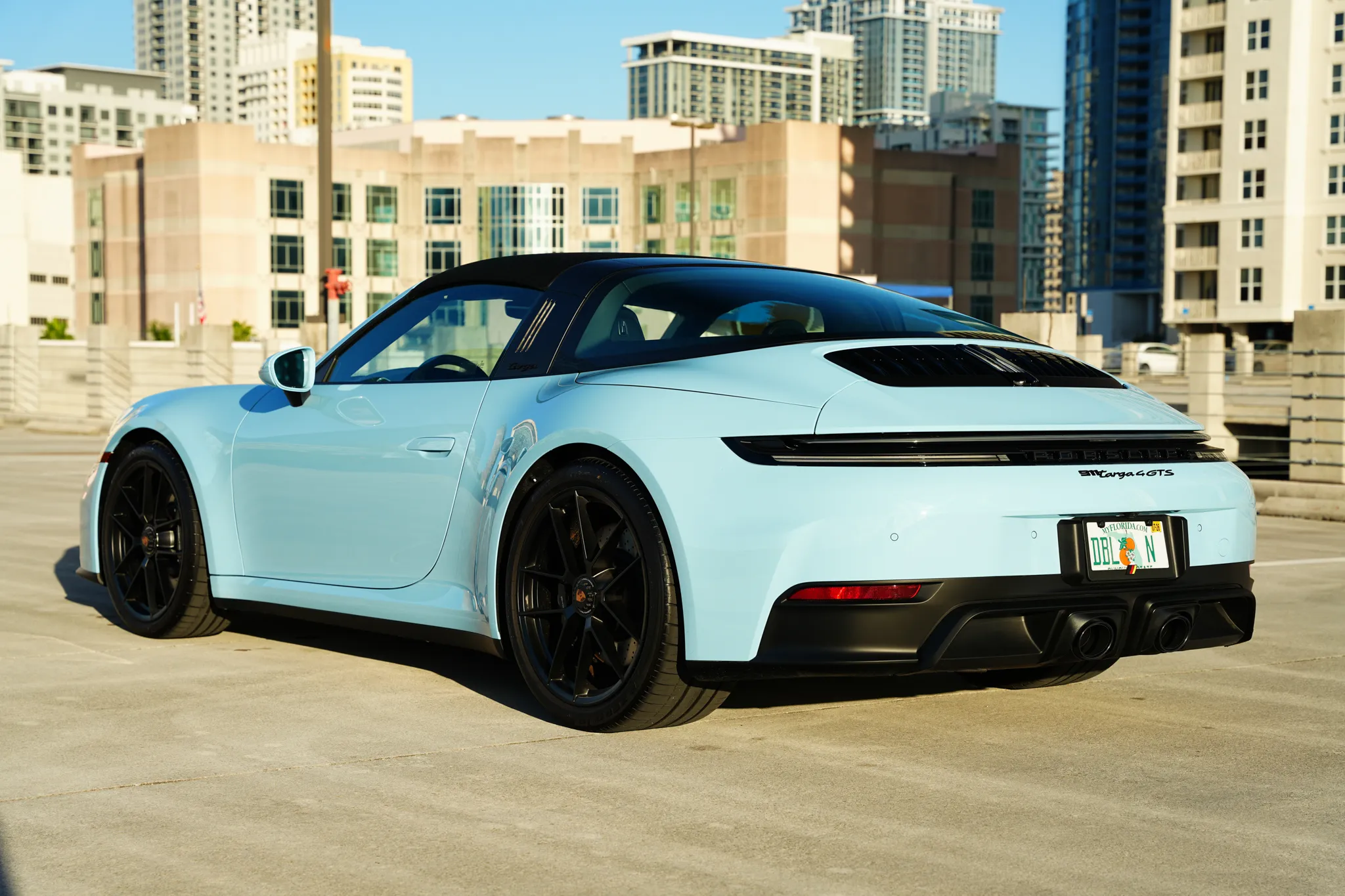 Load larger image of Gulf Blue 2026 Porsche 911 Targa 4 GTS - Stuttcars Classified