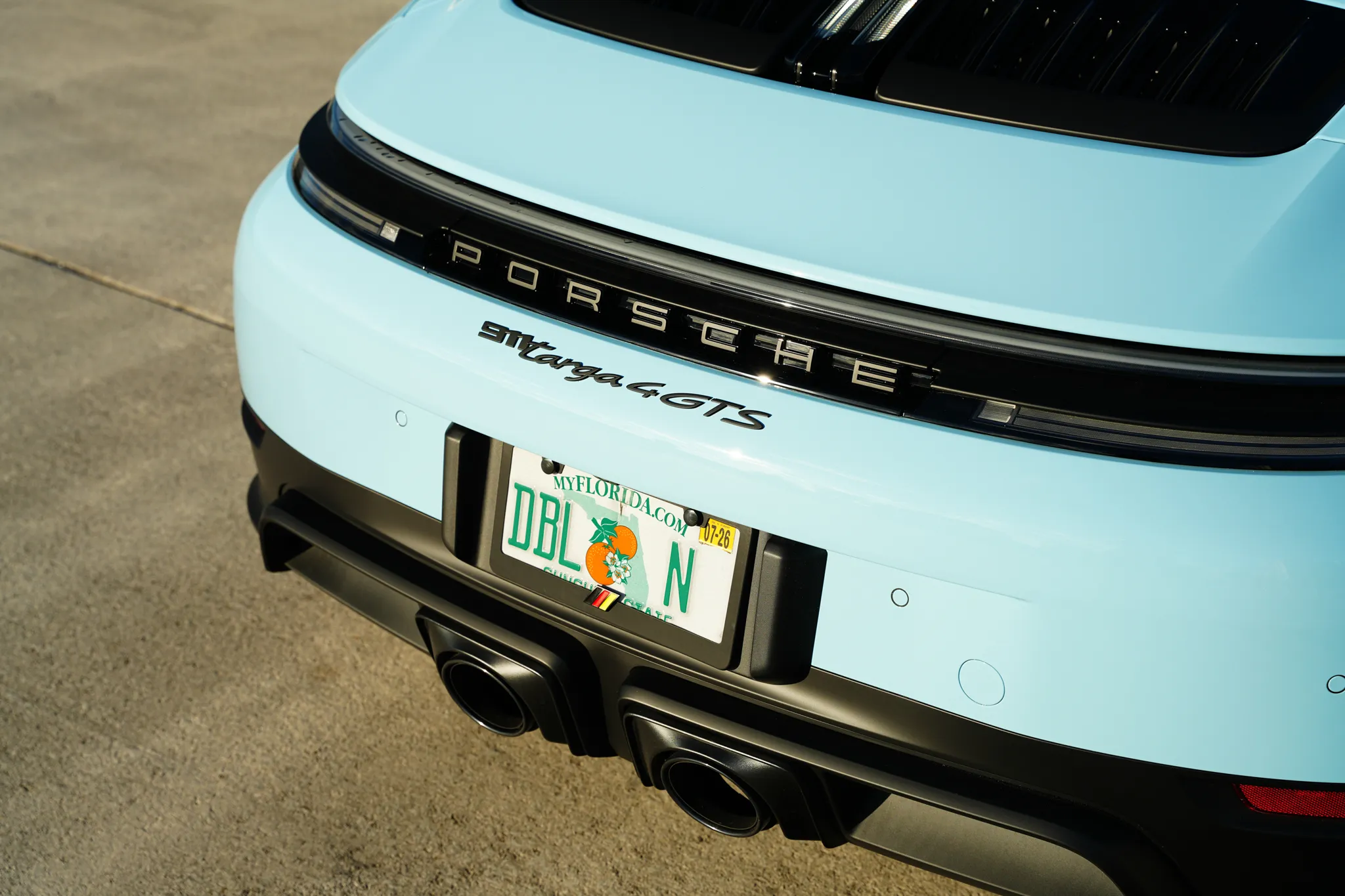 Load larger image of Gulf Blue 2026 Porsche 911 Targa 4 GTS - Stuttcars Classified
