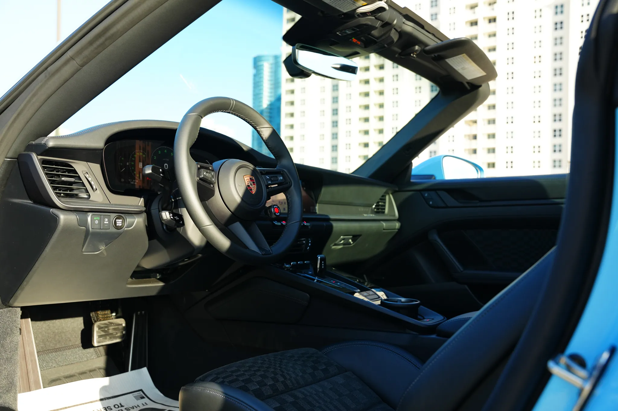 Load larger image of Gulf Blue 2026 Porsche 911 Targa 4 GTS - Stuttcars Classified