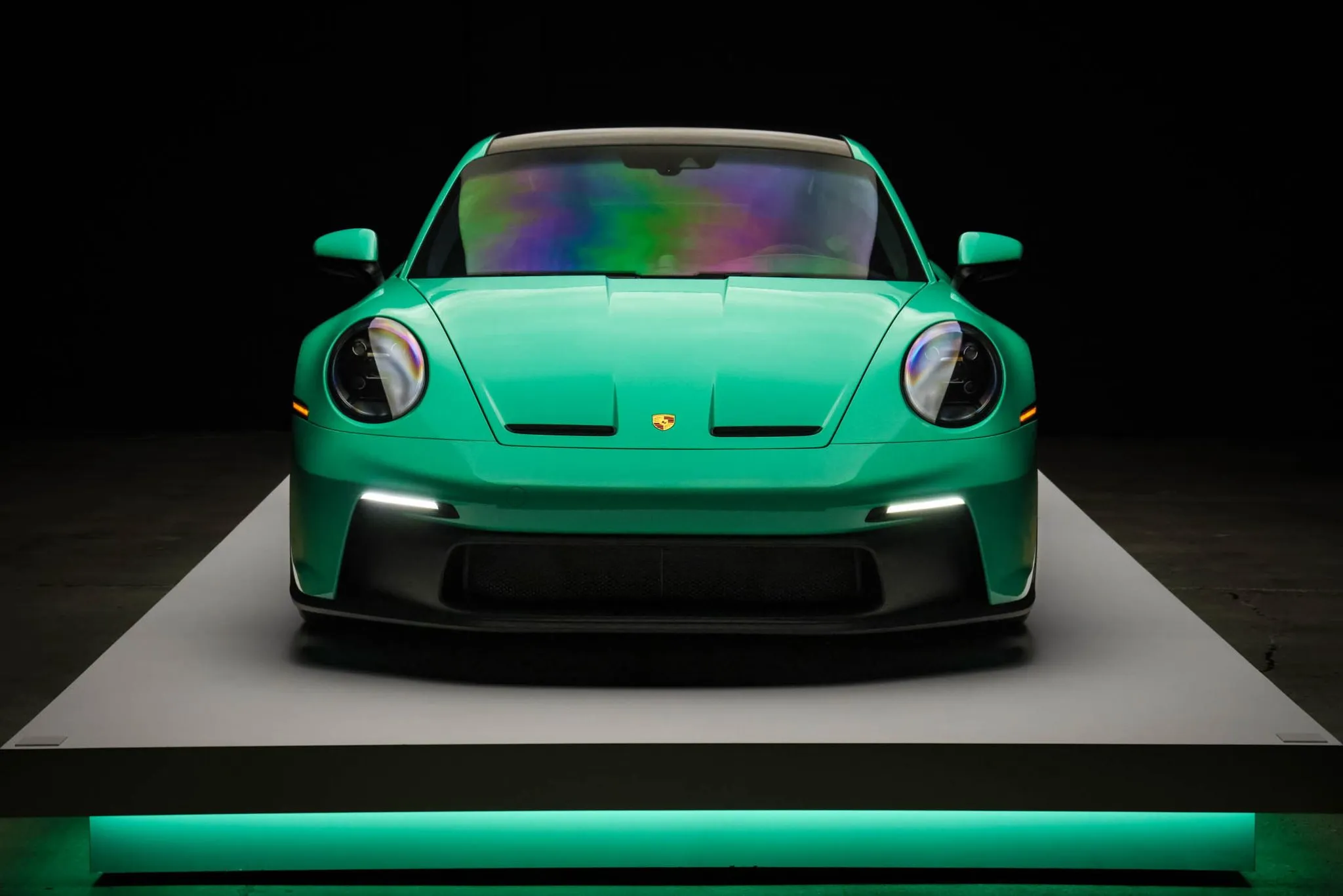 Load larger image of Jade Green 2022 Porsche 911 GT3 - Stuttcars Classified