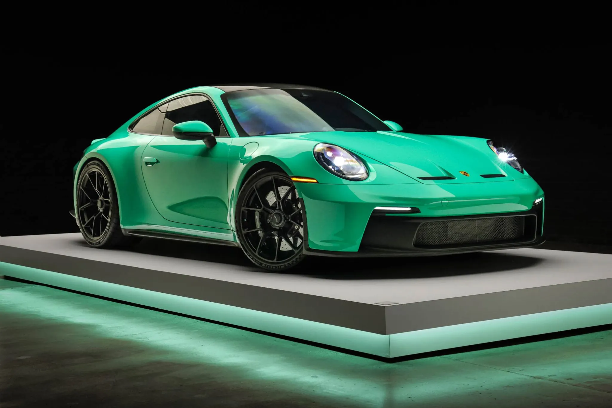 Load larger image of Jade Green 2022 Porsche 911 GT3 - Stuttcars Classified