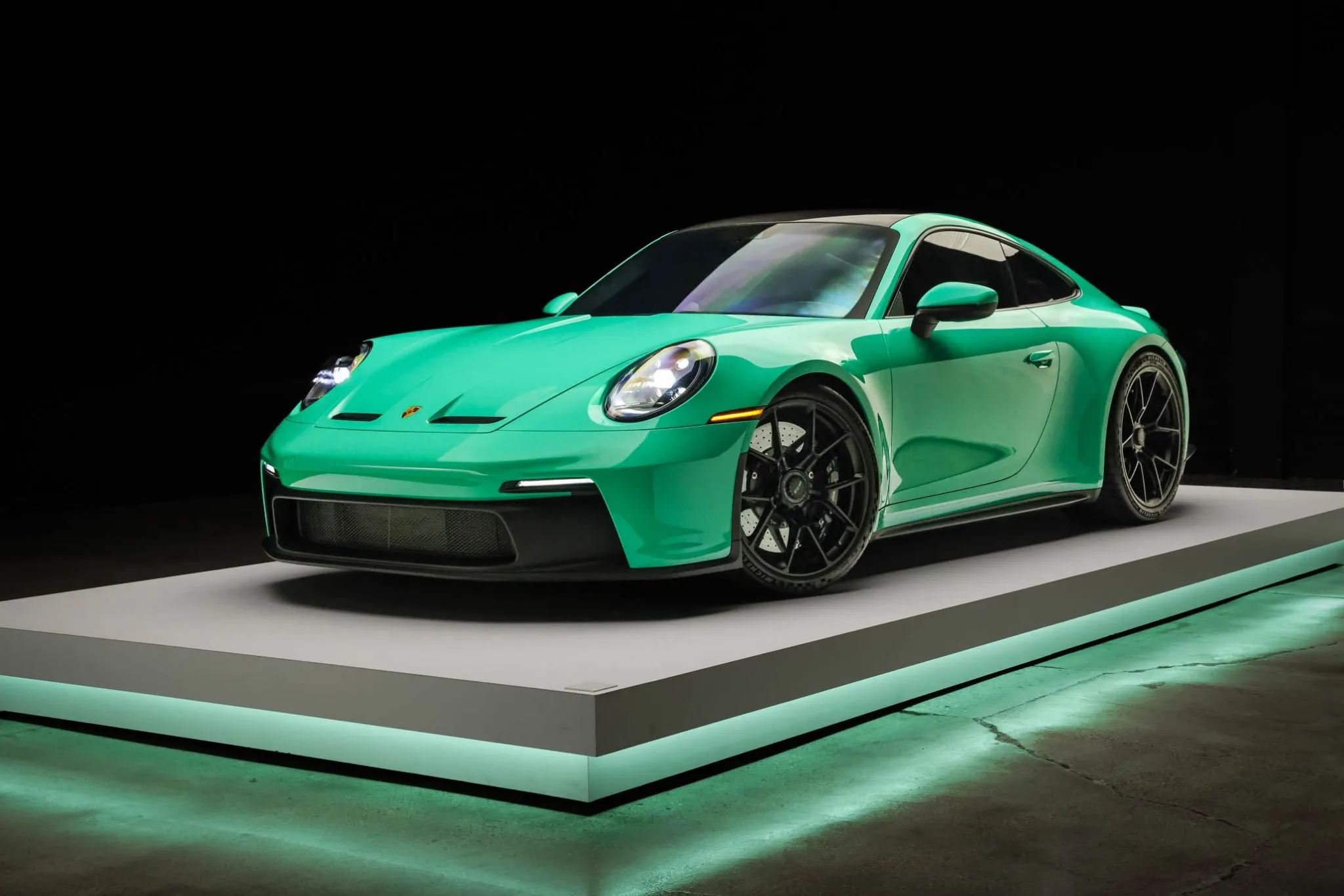 Load larger image of Jade Green 2022 Porsche 911 GT3 - Stuttcars Classified