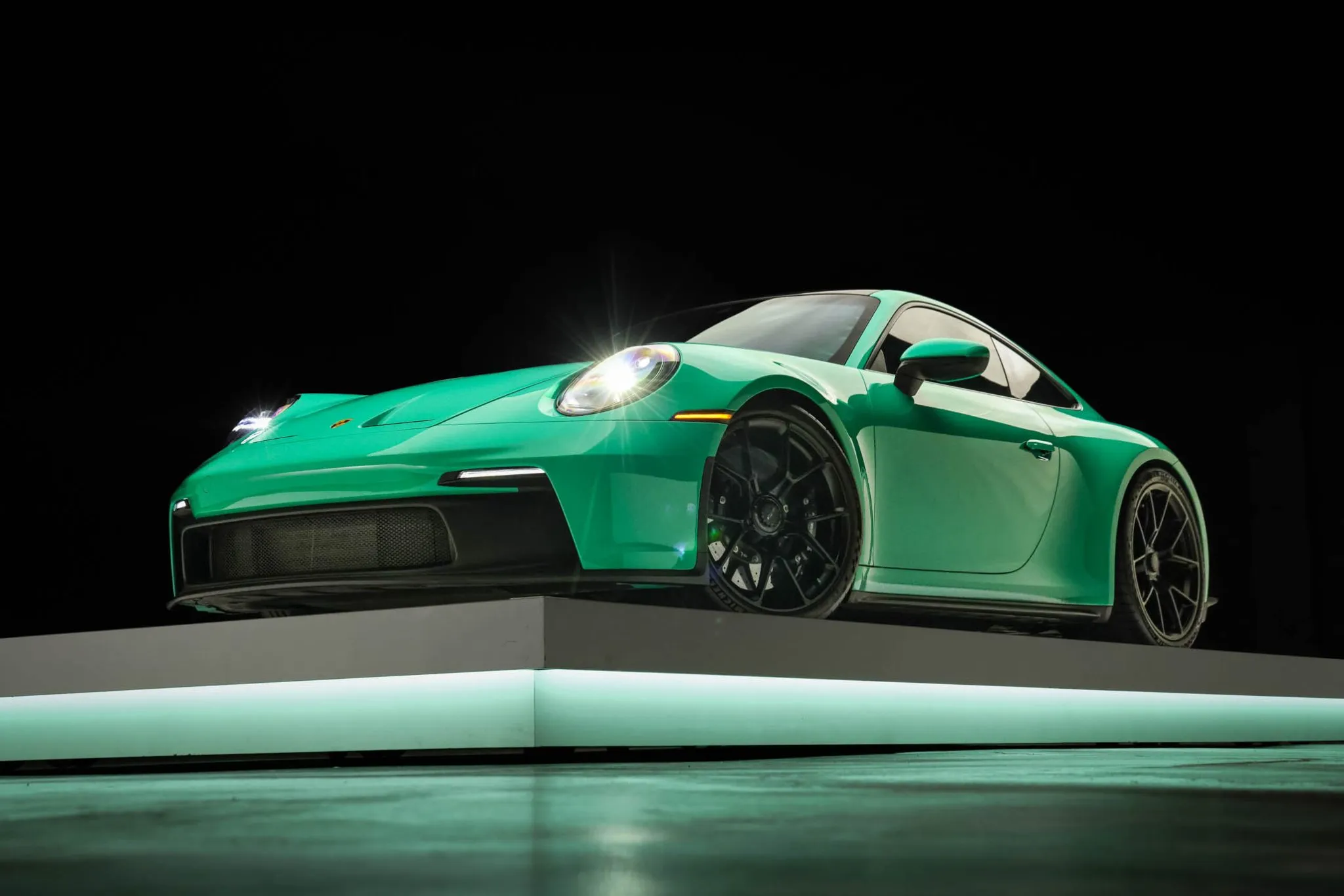 Load larger image of Jade Green 2022 Porsche 911 GT3 - Stuttcars Classified