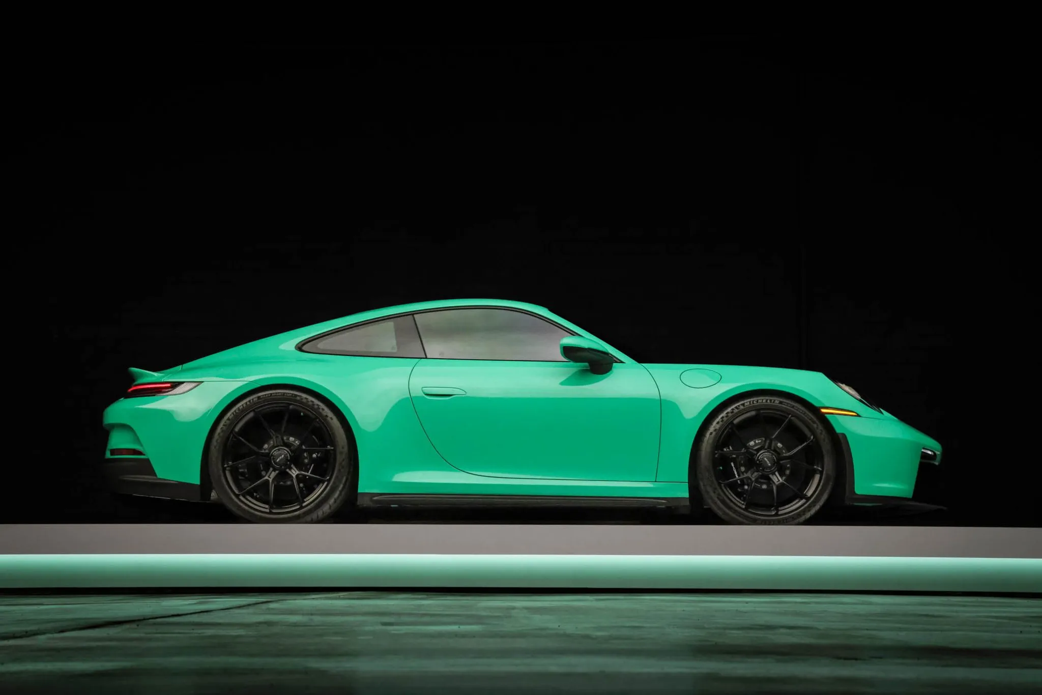 Load larger image of Jade Green 2022 Porsche 911 GT3 - Stuttcars Classified
