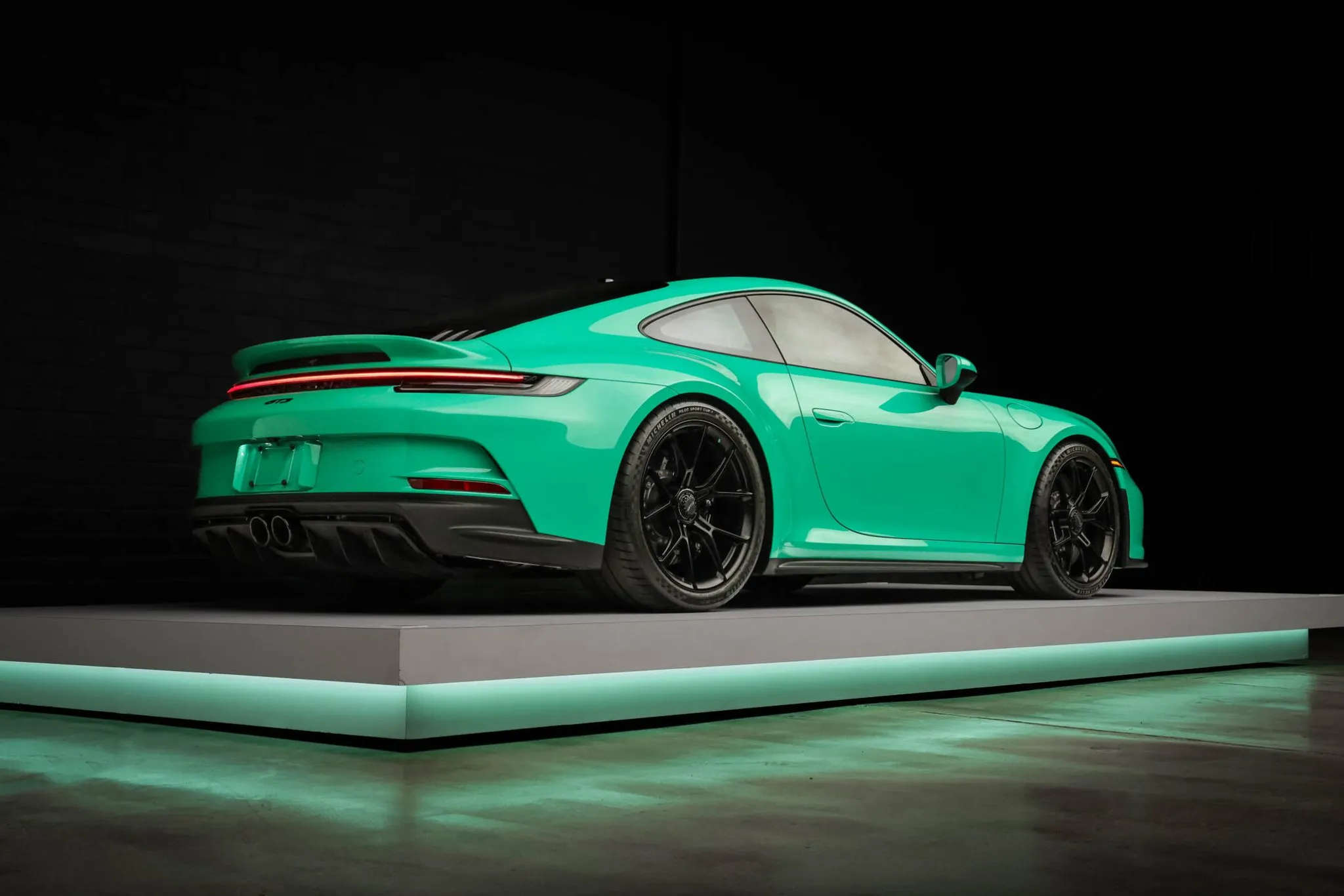 Load larger image of Jade Green 2022 Porsche 911 GT3 - Stuttcars Classified