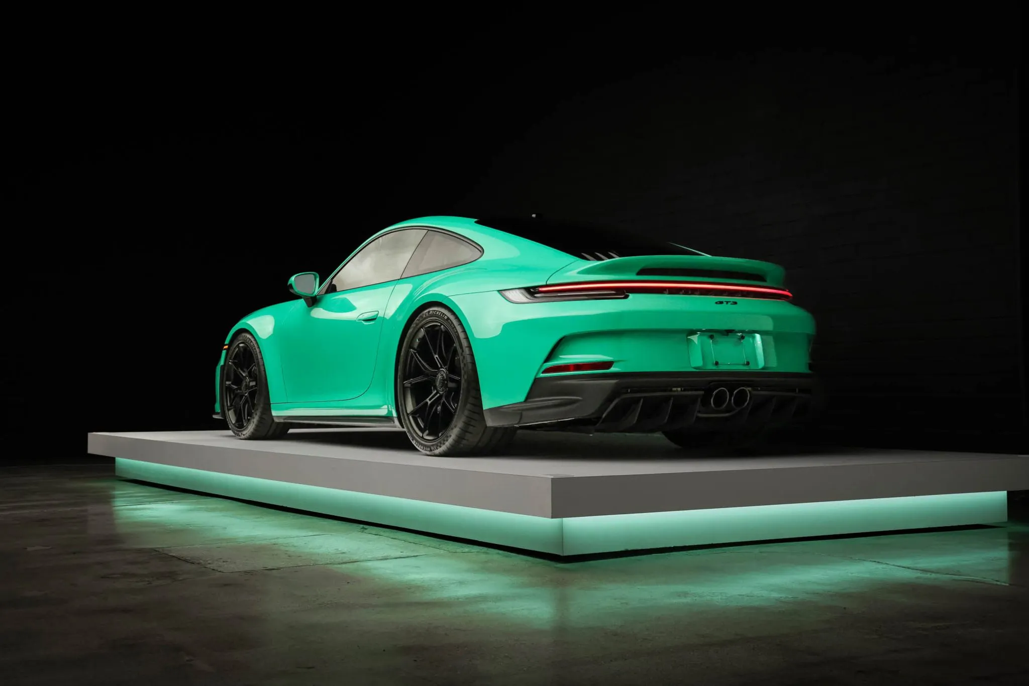 Load larger image of Jade Green 2022 Porsche 911 GT3 - Stuttcars Classified