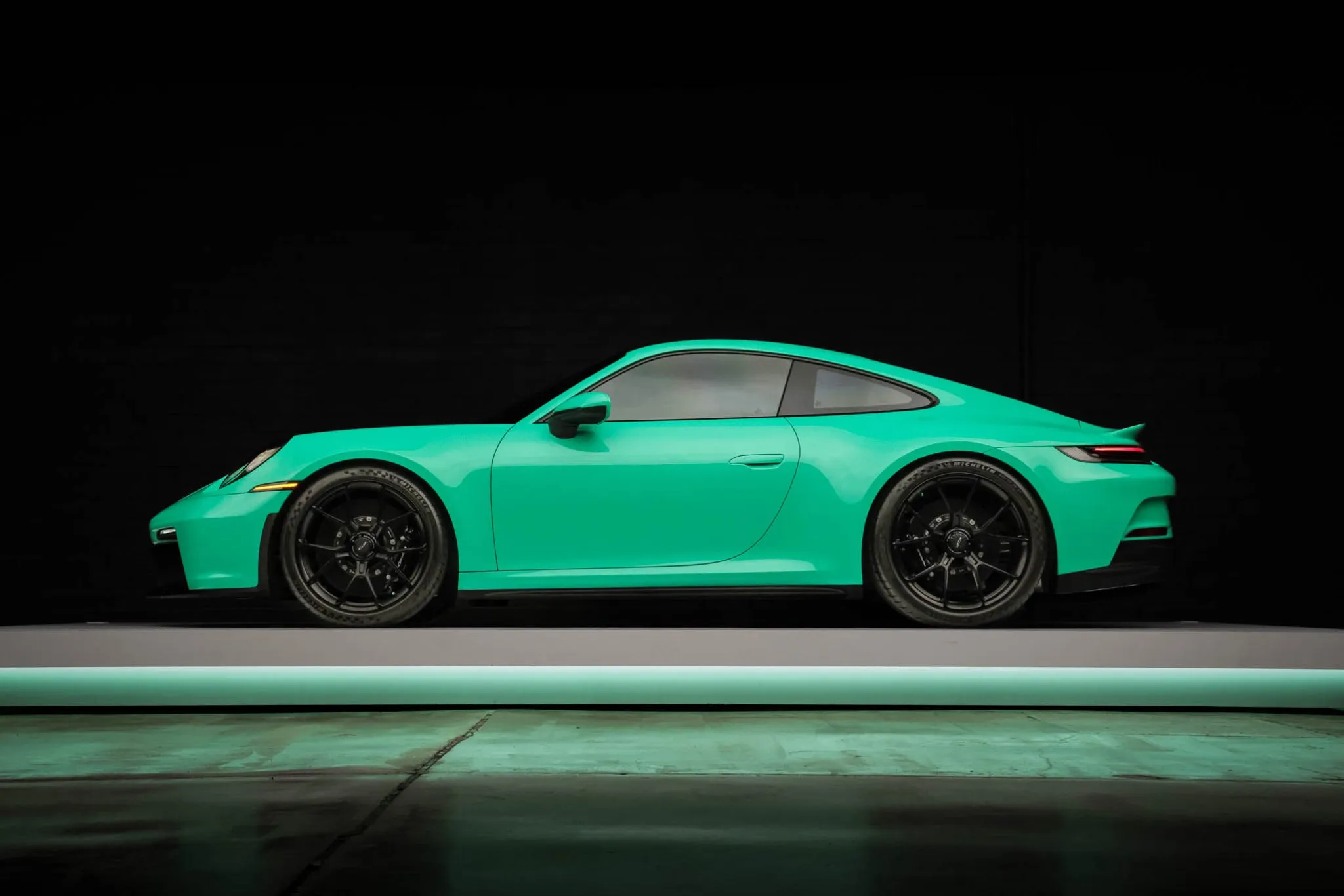 Load larger image of Jade Green 2022 Porsche 911 GT3 - Stuttcars Classified