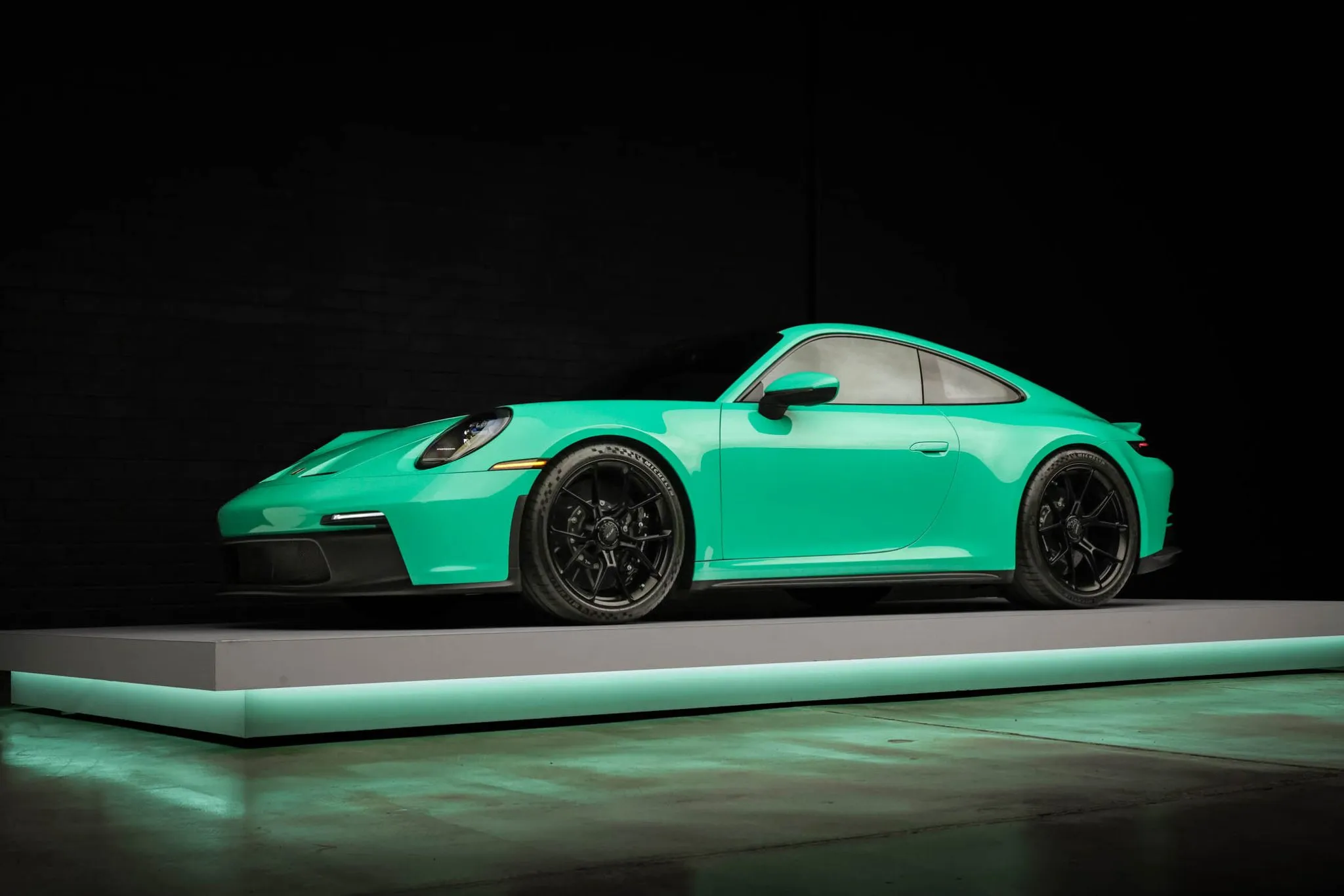 Load larger image of Jade Green 2022 Porsche 911 GT3 - Stuttcars Classified