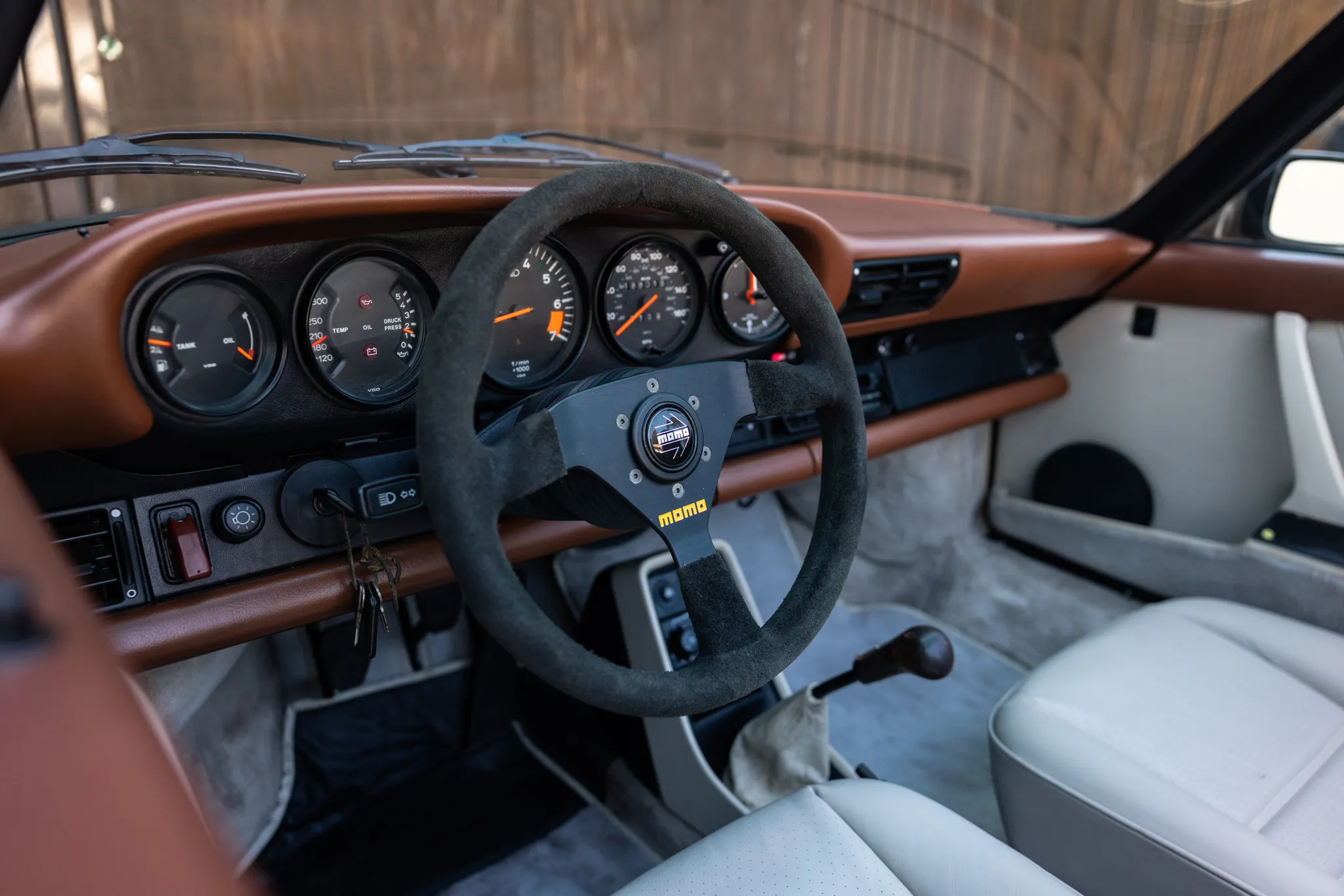 Load larger image of 3.6L-Powered 1987 Porsche 911 Carrera Cabriolet G50 - Stuttcars Classified