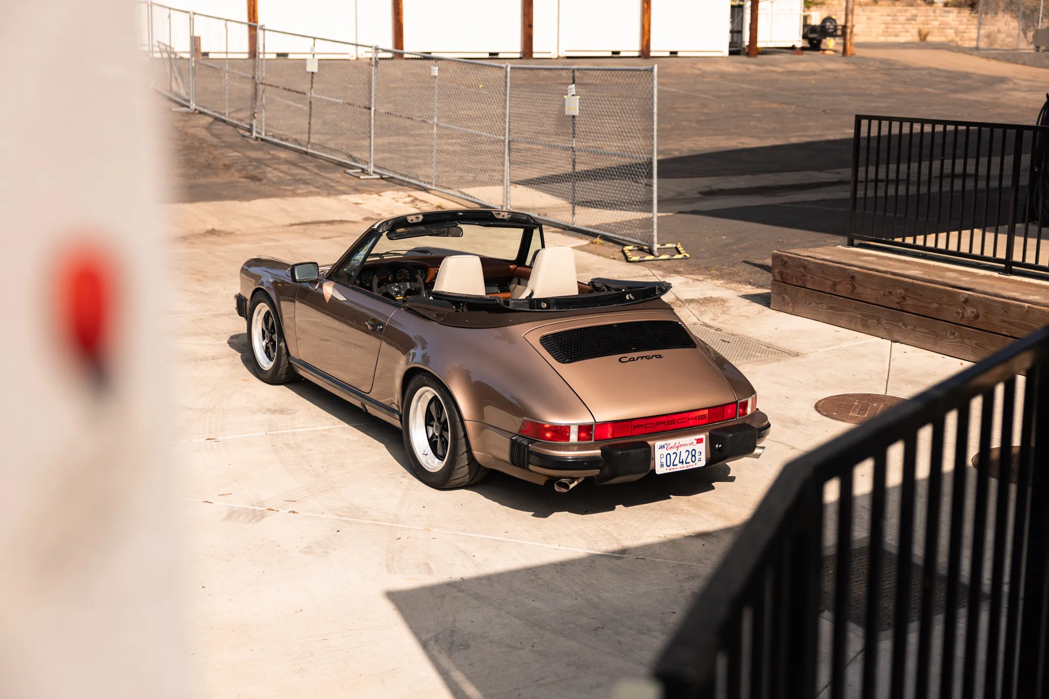 Load larger image of 3.6L-Powered 1987 Porsche 911 Carrera Cabriolet G50 - Stuttcars Classified
