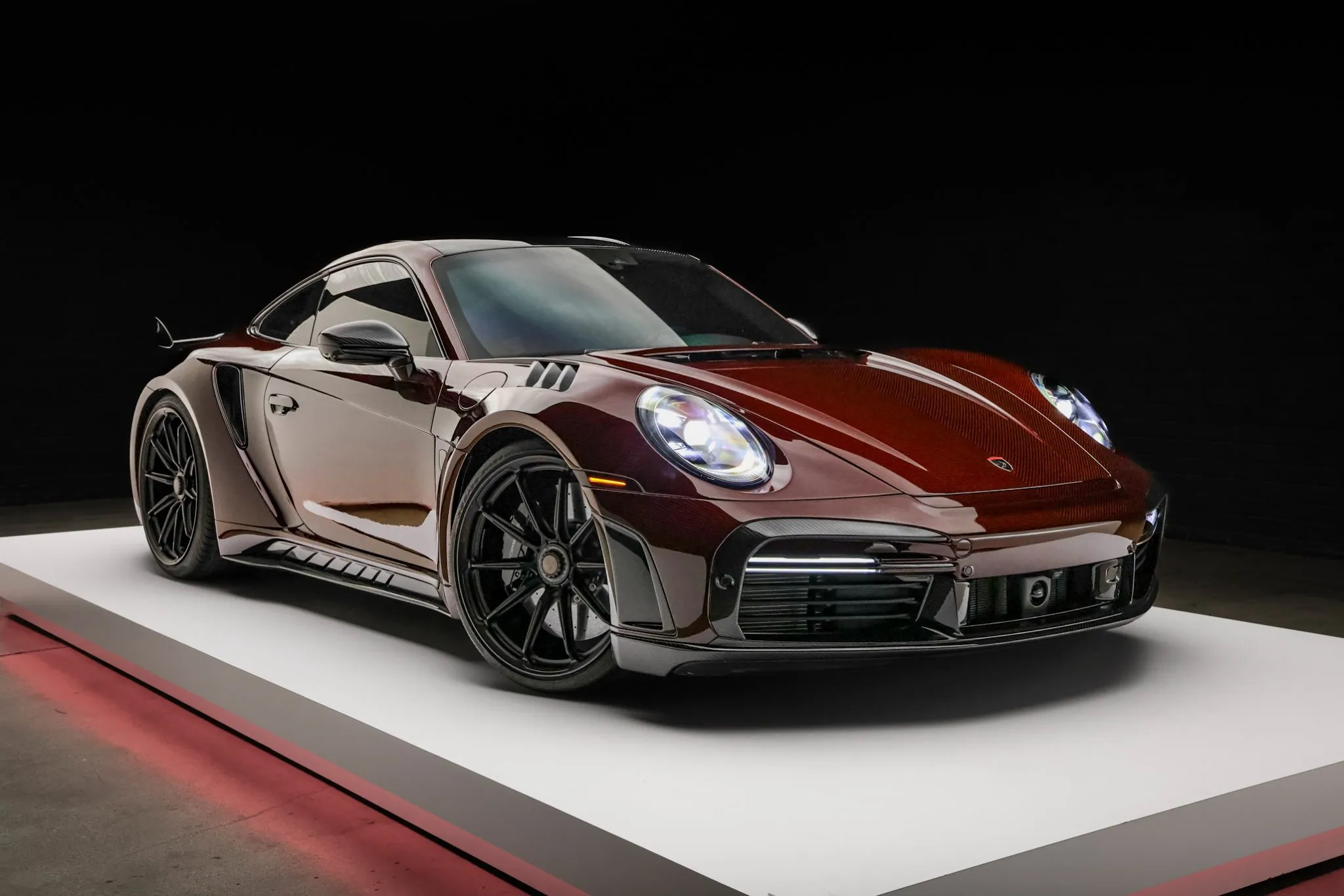 Load larger image of Carbon-Fiber-Bodied 2022 Porsche 911 Turbo S Coupe - Stuttcars Classified