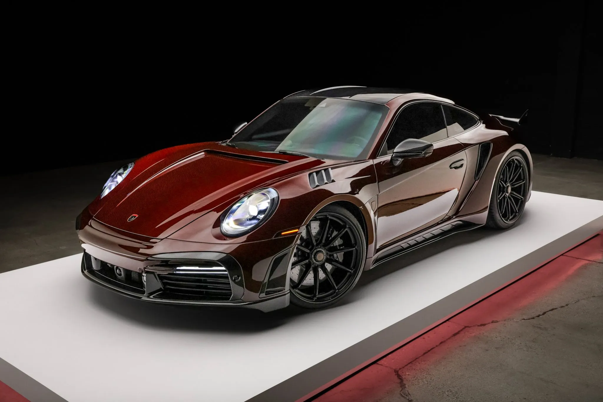 Load larger image of Carbon-Fiber-Bodied 2022 Porsche 911 Turbo S Coupe - Stuttcars Classified