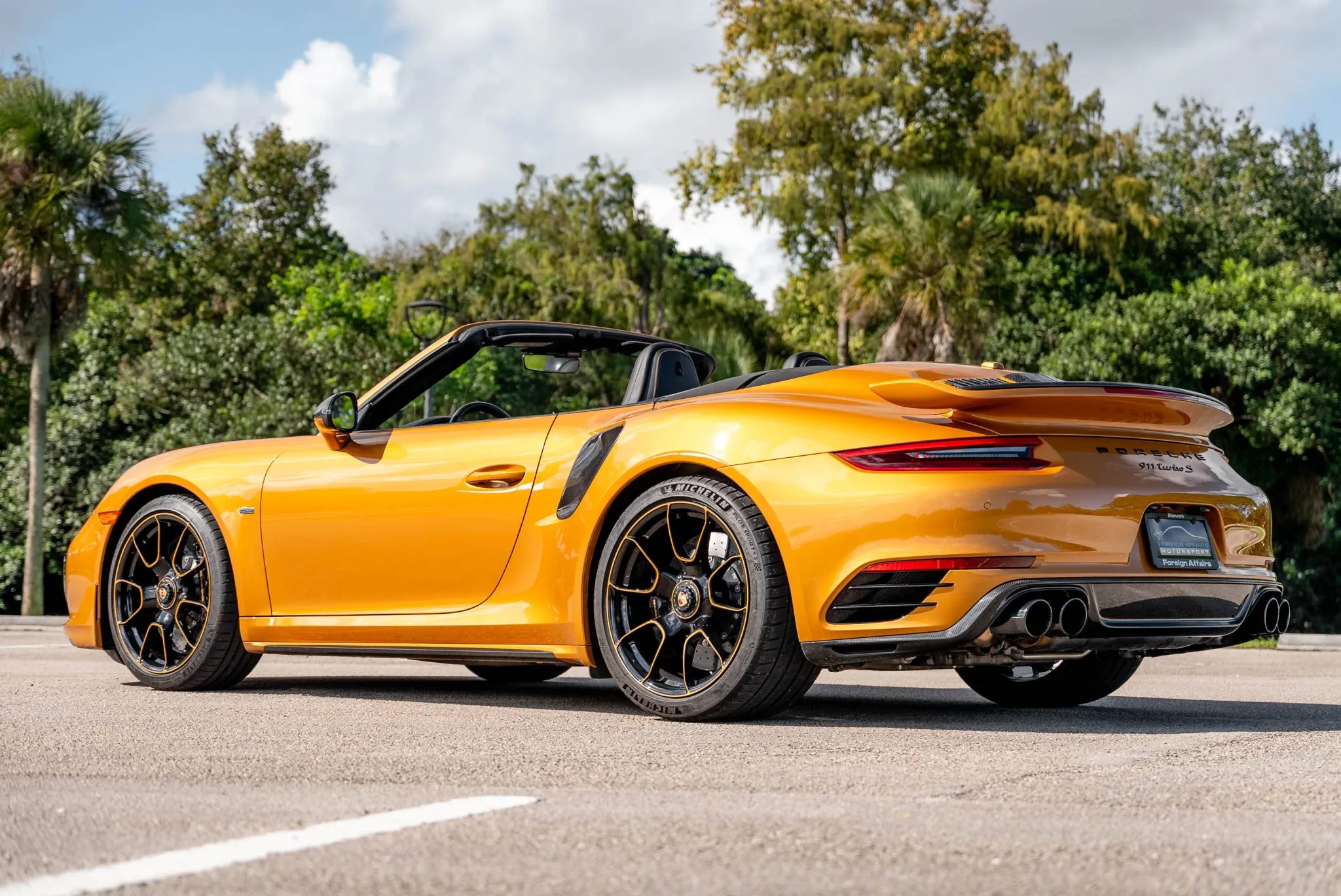 Load larger image of 2019 Porsche 911 Turbo S Cabriolet Exclusive Series - Stuttcars Classified