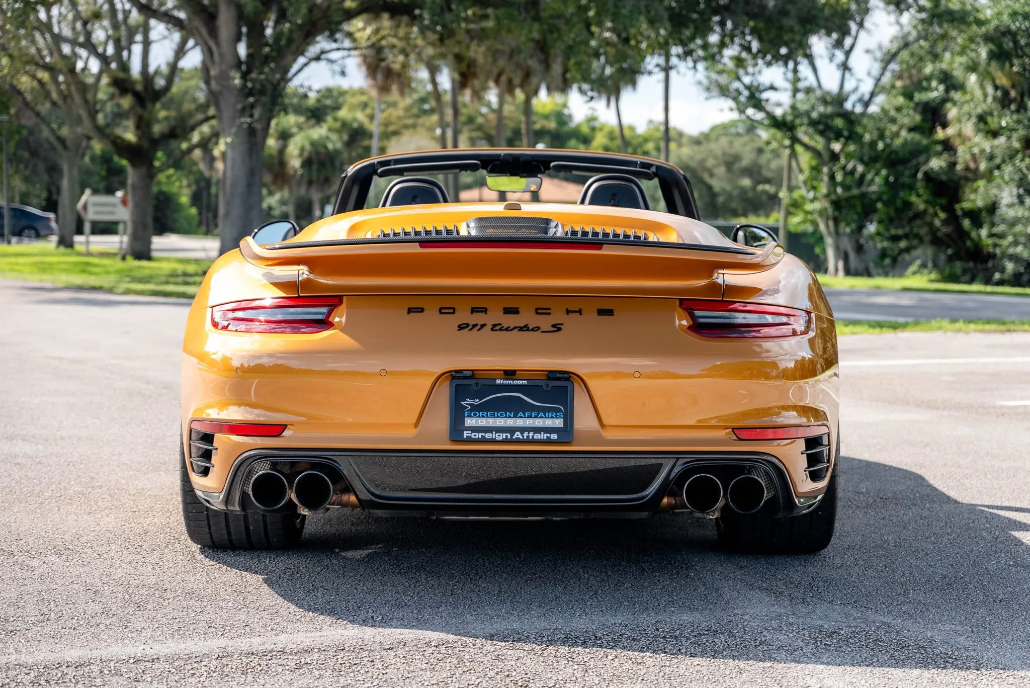 Load larger image of 2019 Porsche 911 Turbo S Cabriolet Exclusive Series - Stuttcars Classified