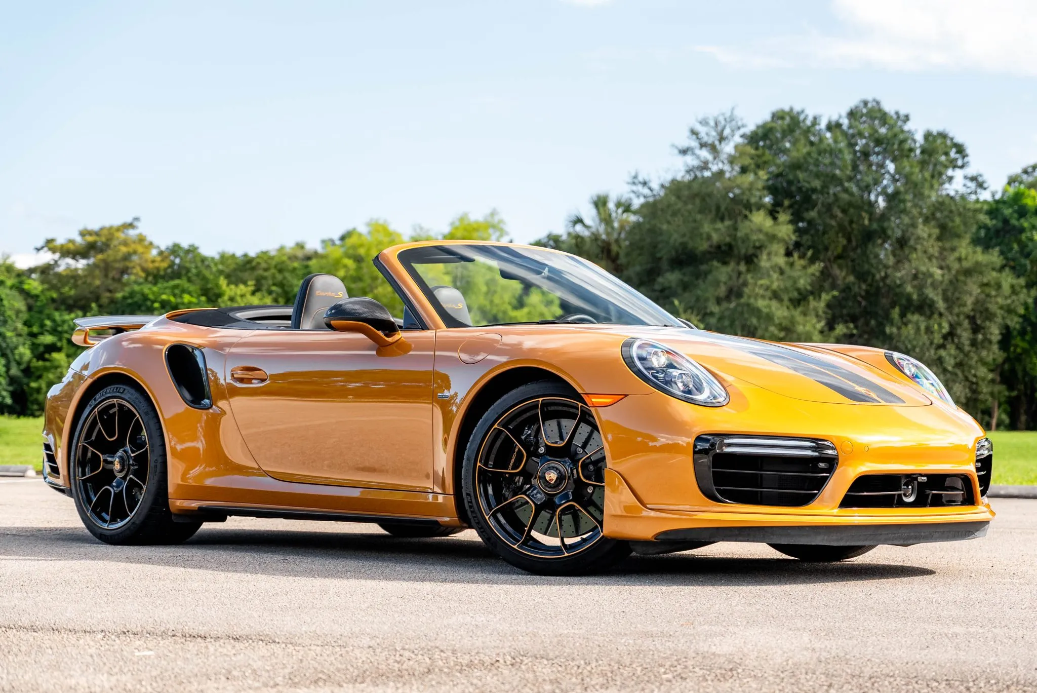 Load larger image of 2019 Porsche 911 Turbo S Cabriolet Exclusive Series - Stuttcars Classified