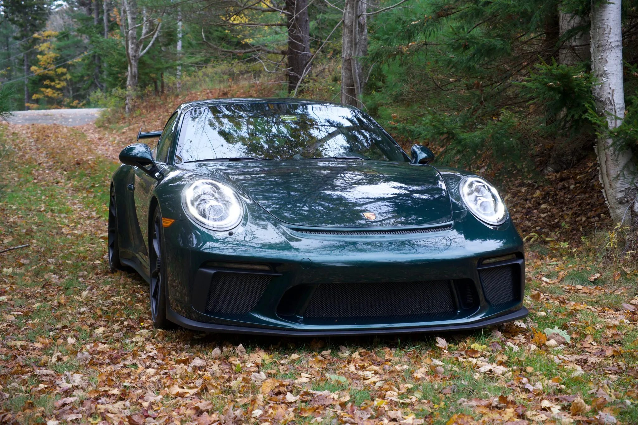 Load larger image of Jet Green 2018 Porsche 911 GT3 - Stuttcars Classified