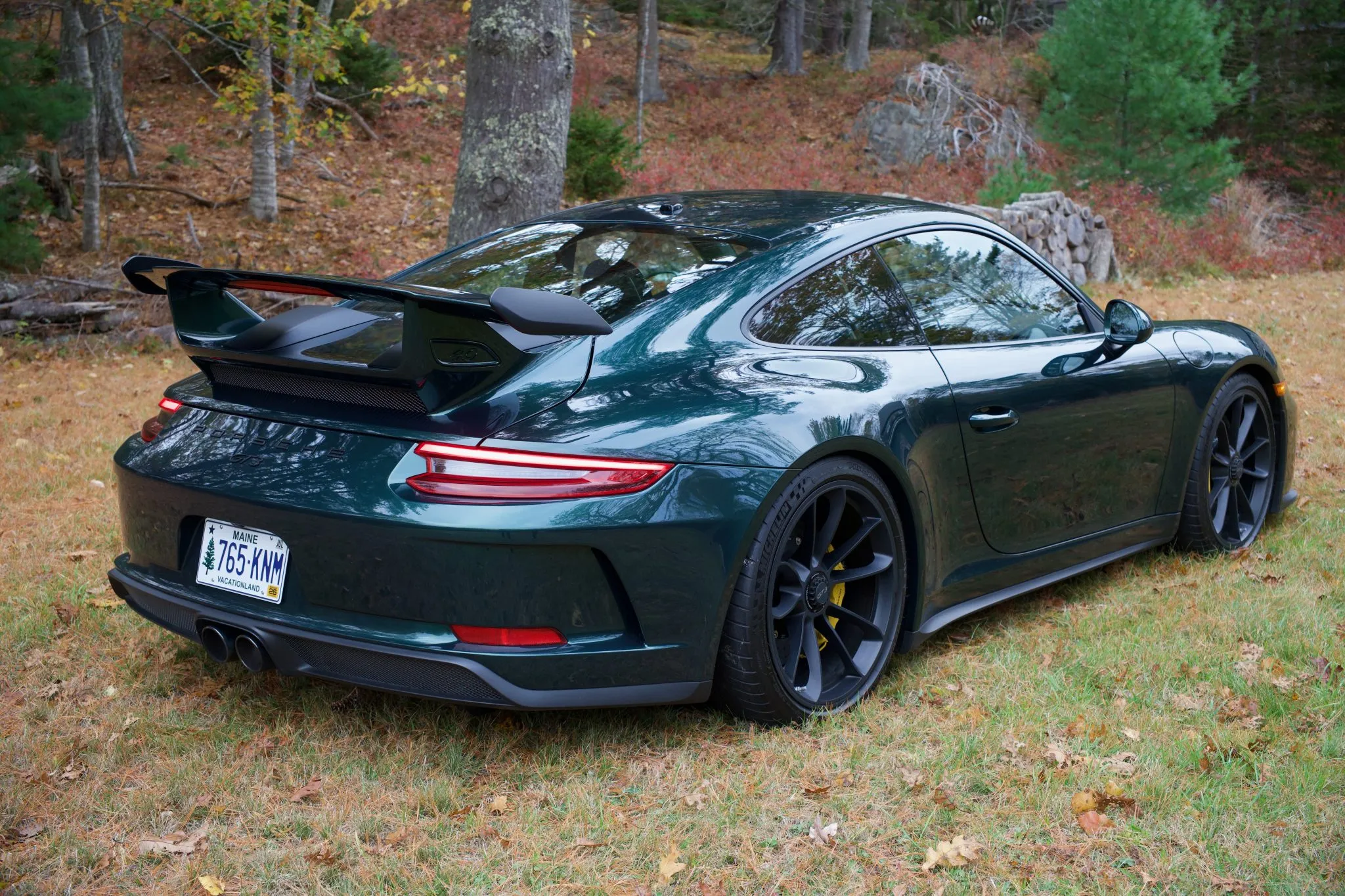 Load larger image of Jet Green 2018 Porsche 911 GT3 - Stuttcars Classified