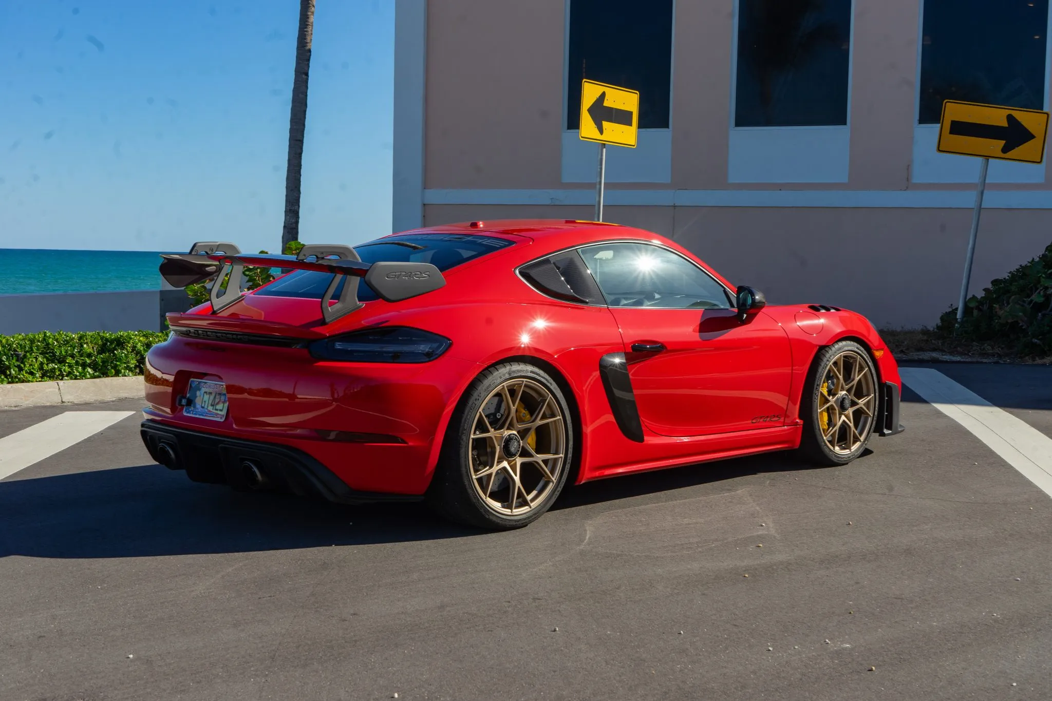 Load larger image of 2023 Porsche 718 Cayman GT4 RS Weissach - Stuttcars Classified