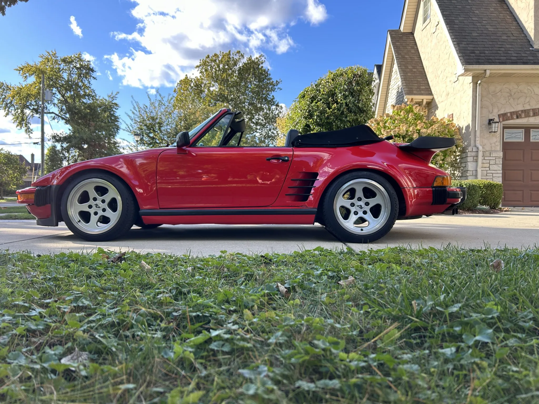 Load larger image of 1983 Porsche 911SC Cabriolet 3.3L Turbo Slant Nose Conversion - Stuttcars Classified