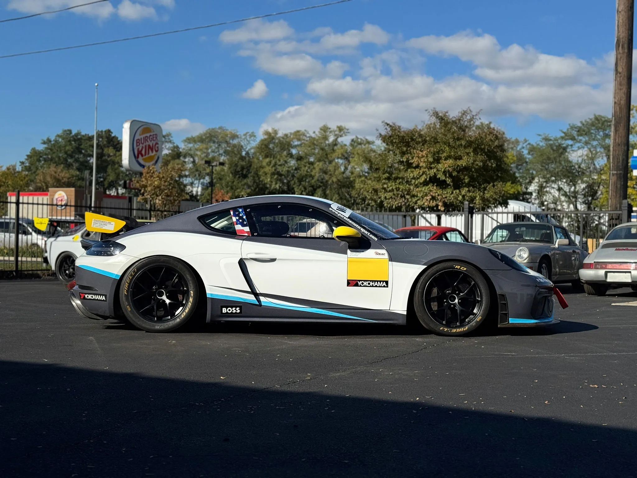 Load larger image of 2020 Porsche 718 Cayman GT4 Clubsport Competition MR - Stuttcars Classified