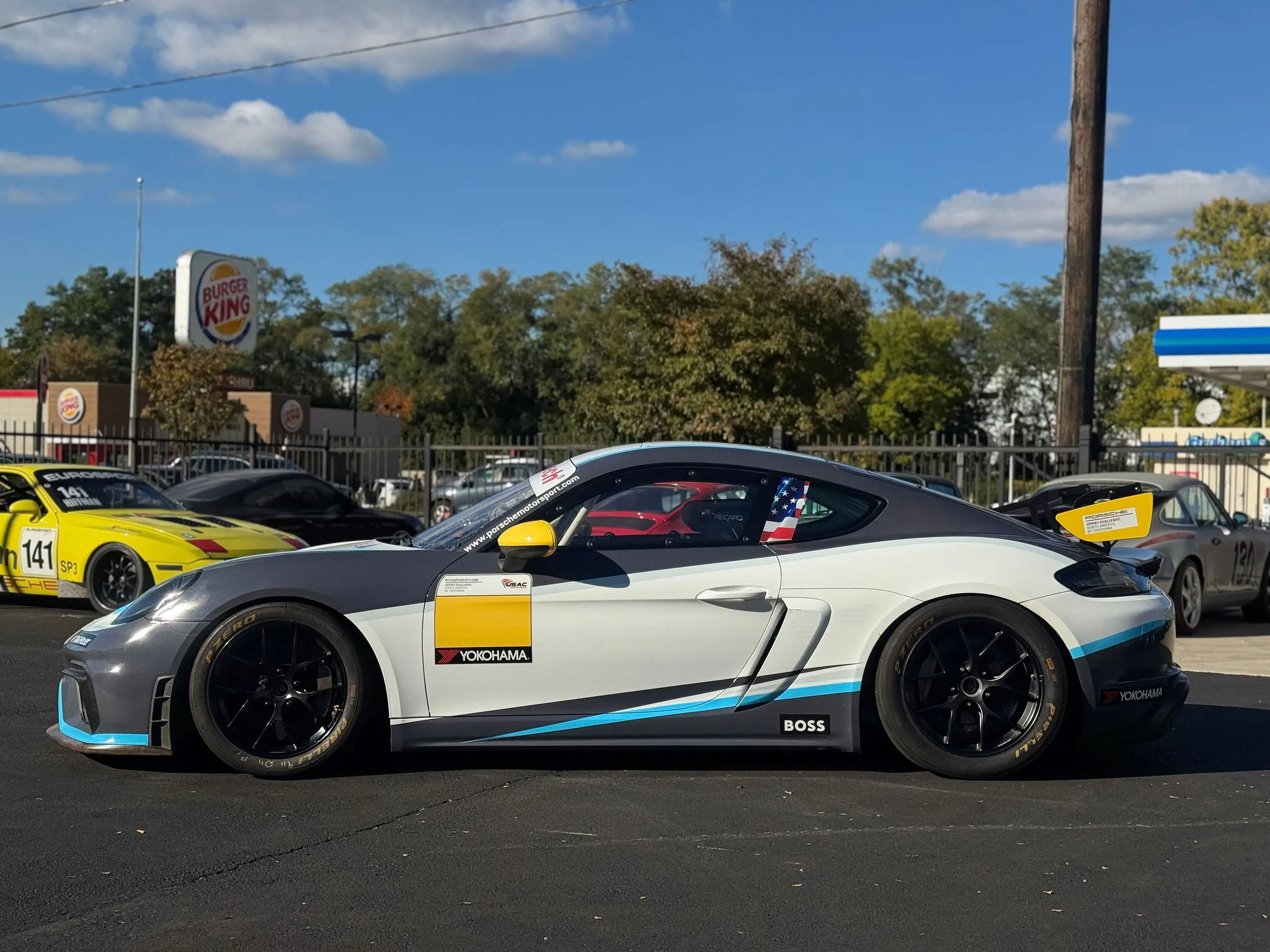 Load larger image of 2020 Porsche 718 Cayman GT4 Clubsport Competition MR - Stuttcars Classified