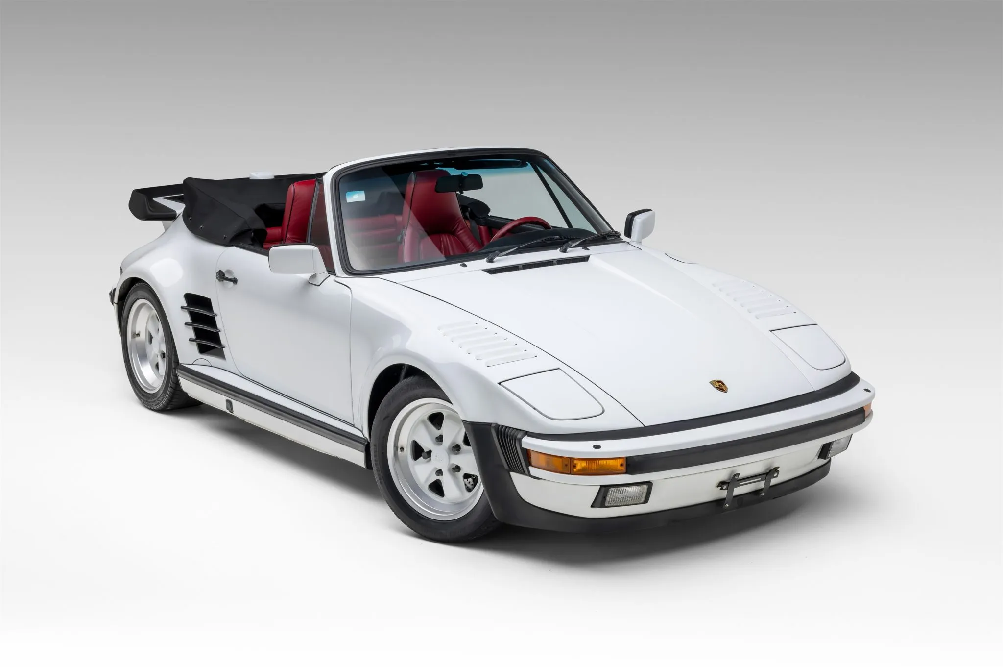 Load larger image of 1988 Porsche 911 Turbo Cabriolet M505 Slant Nose - Stuttcars Classified
