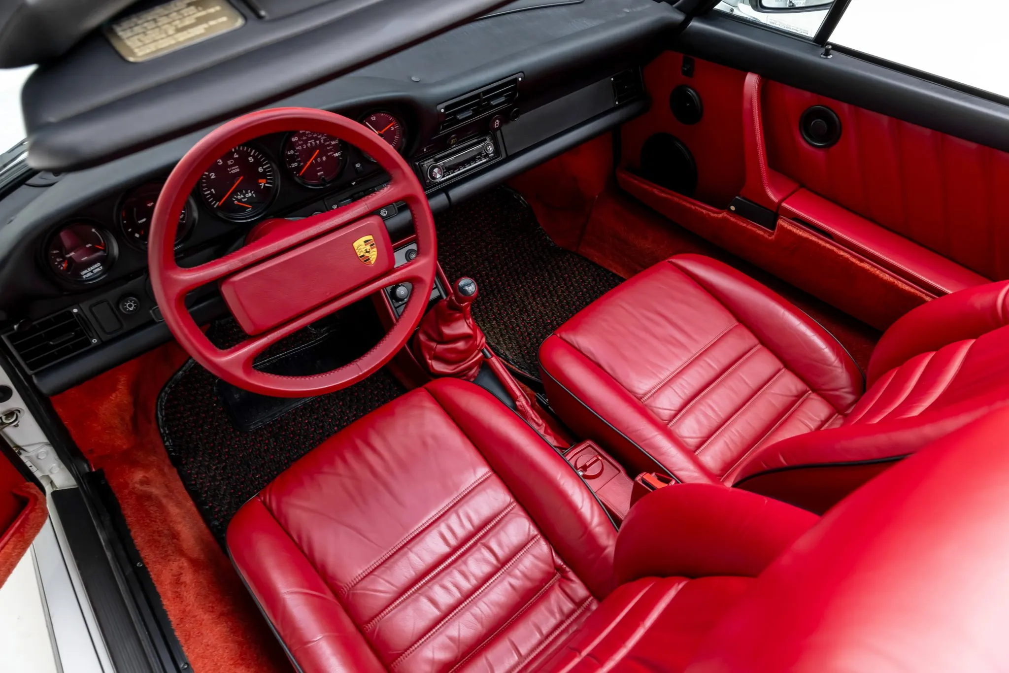 Load larger image of 1988 Porsche 911 Turbo Cabriolet M505 Slant Nose - Stuttcars Classified